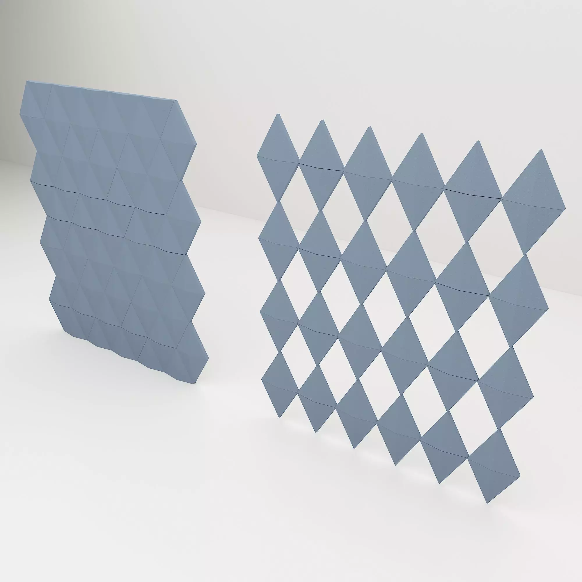 Bits Wall - abstracta 3D model_0