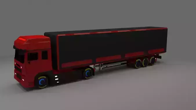 Heavy Lorry 3D model