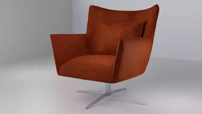 Jacob Swivel Arm Chair