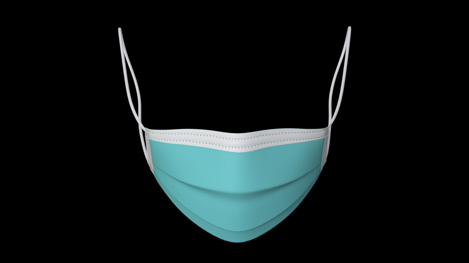 3D FACE MASK Low-poly 3D model_2
