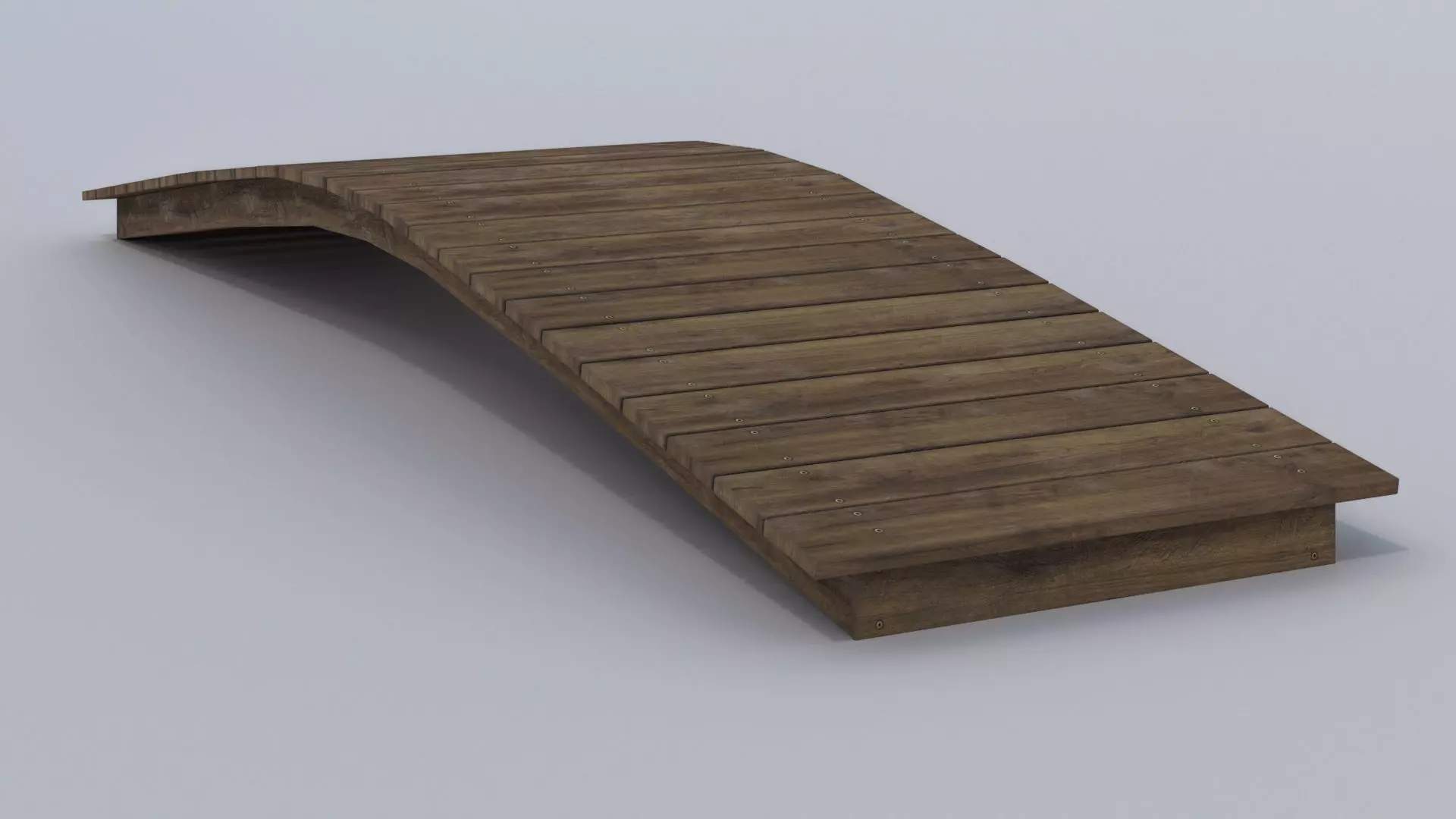 3D model Bridge without handrails VR / AR / low-poly | CGTrader
