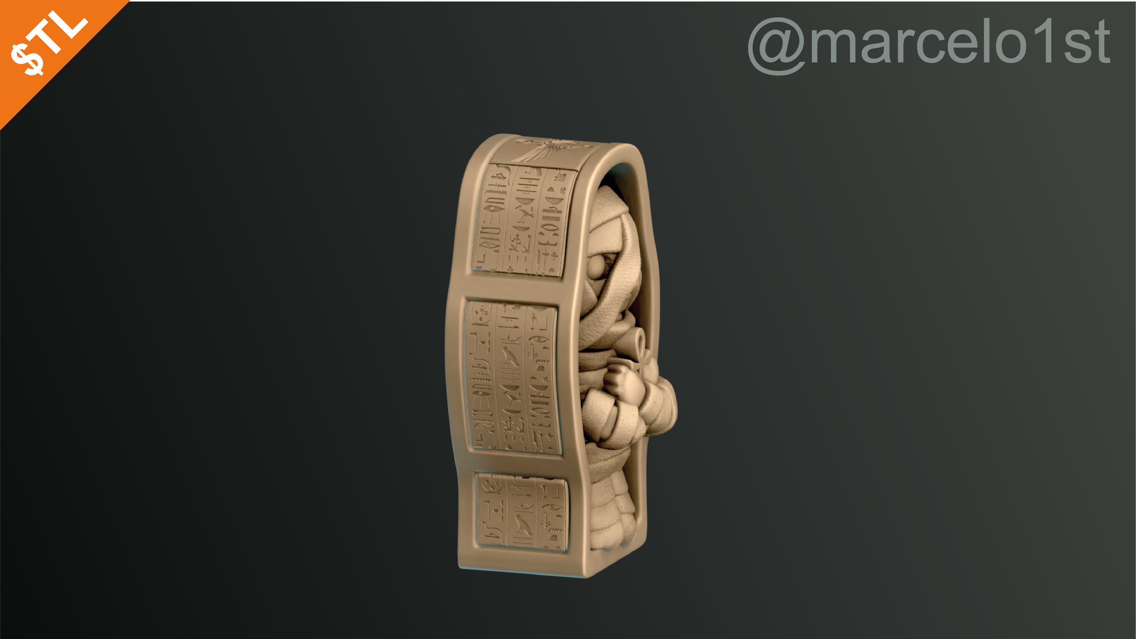 Classic Monsters - Halloween Decoration 3D print model_45