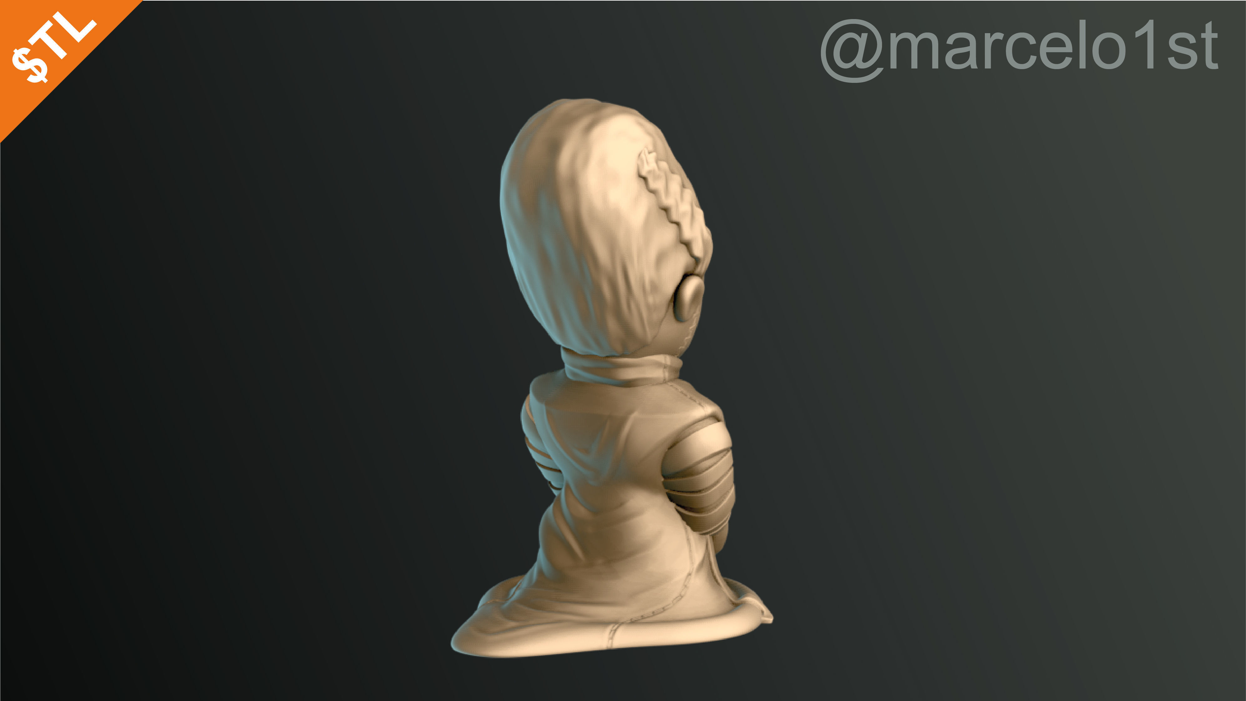 Classic Monsters - Halloween Decoration 3D print model_24