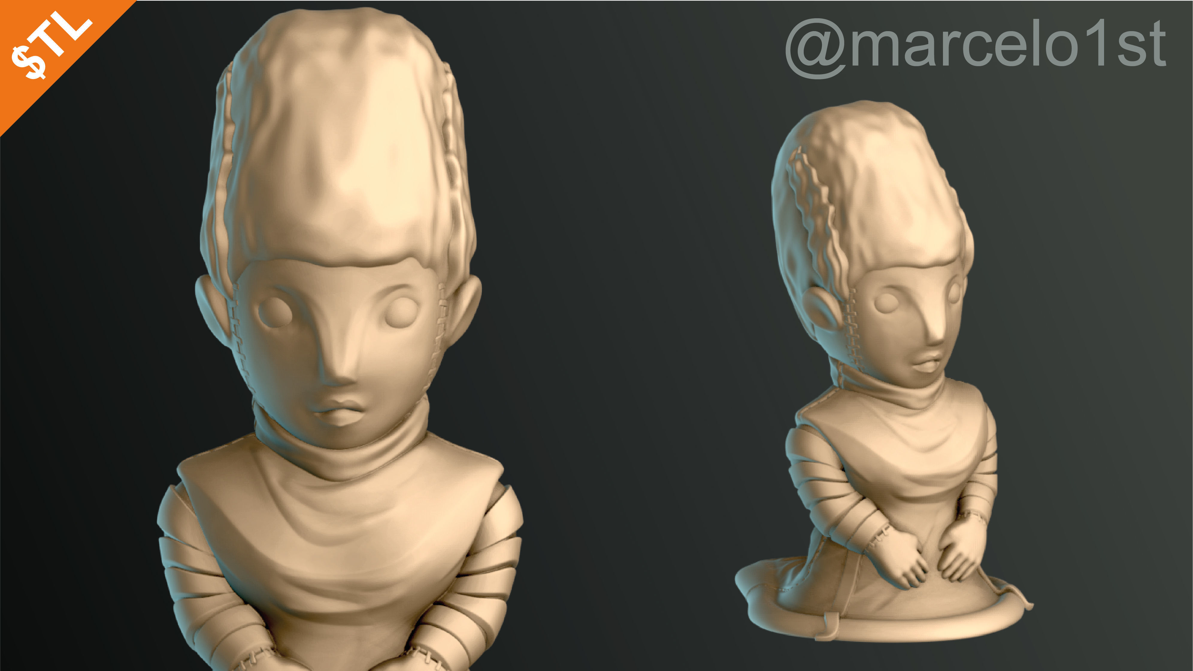Classic Monsters - Halloween Decoration 3D print model_21