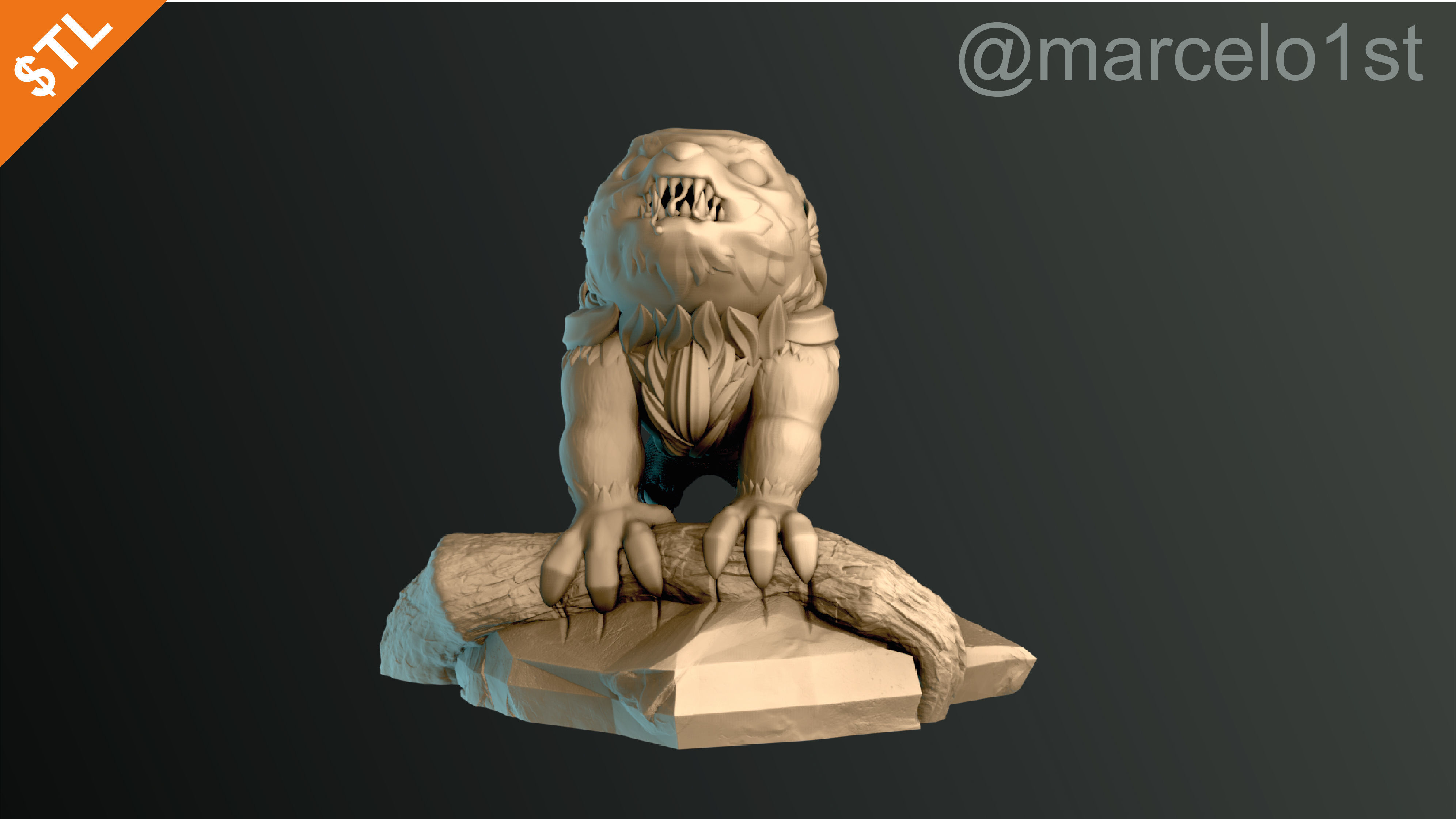 Classic Monsters - Halloween Decoration 3D print model_41