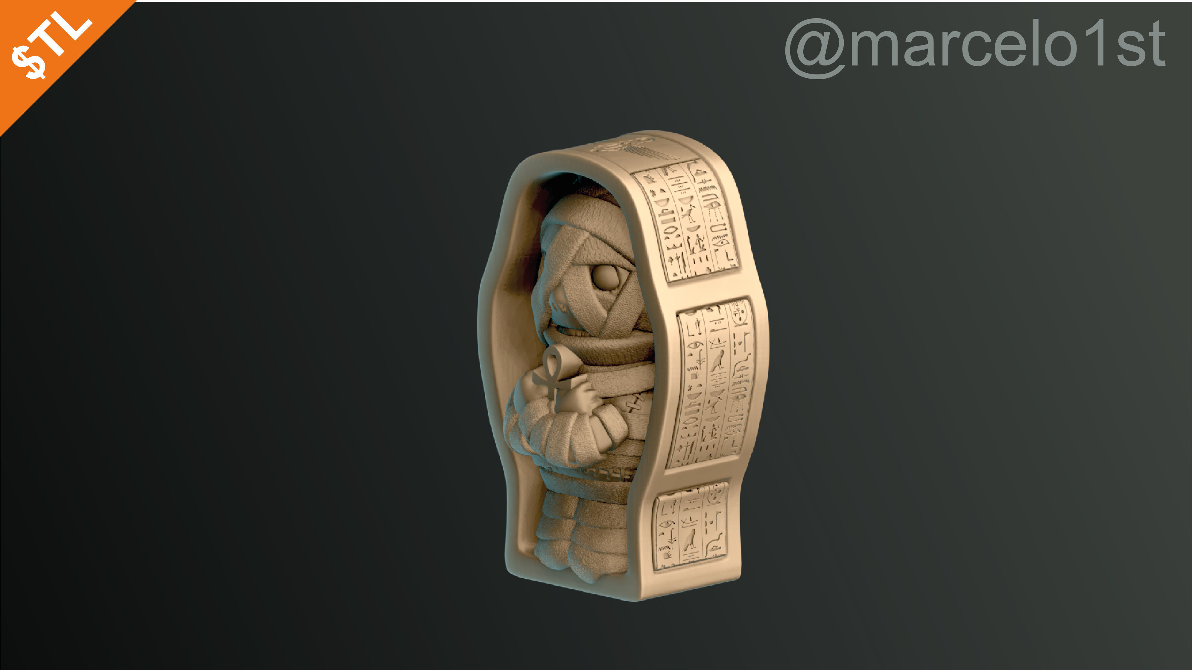 Classic Monsters - Halloween Decoration 3D print model_52