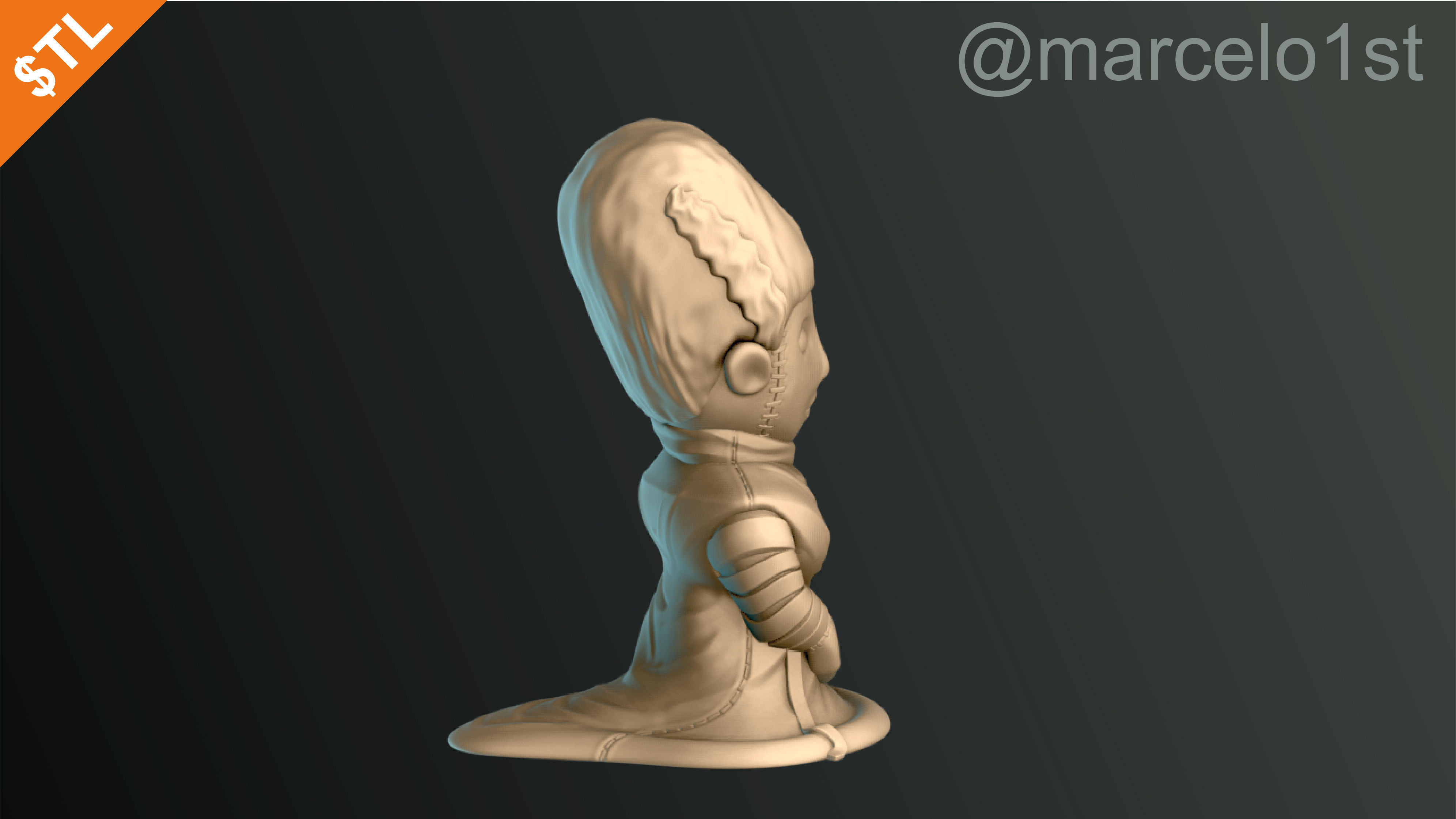 Classic Monsters - Halloween Decoration 3D print model_23