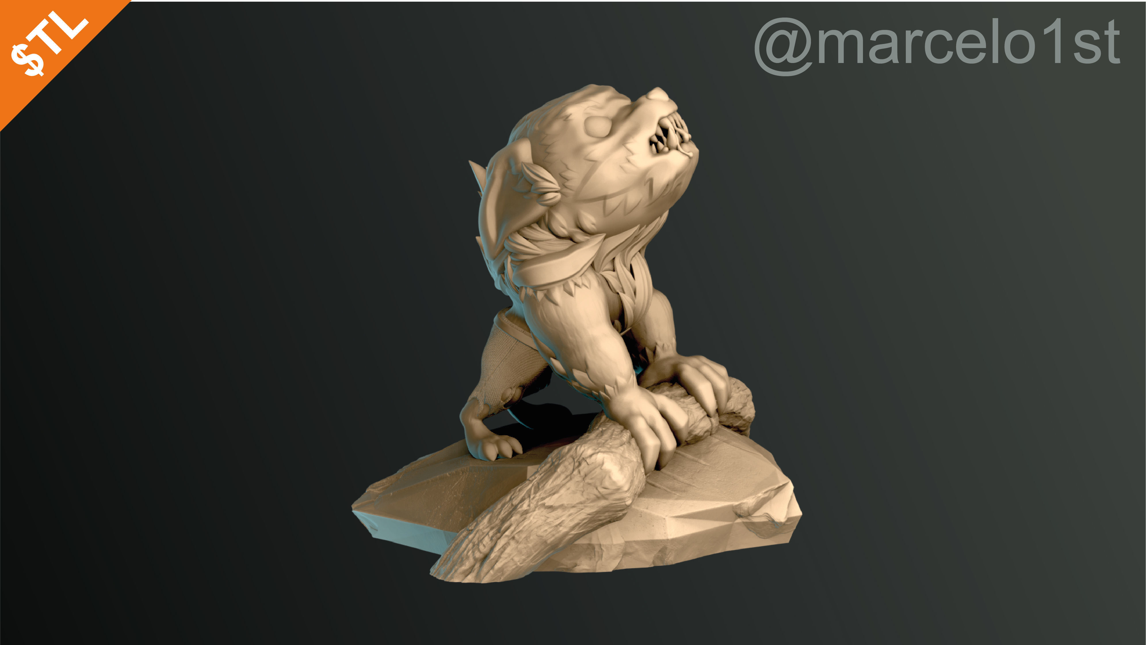 Classic Monsters - Halloween Decoration 3D print model_33