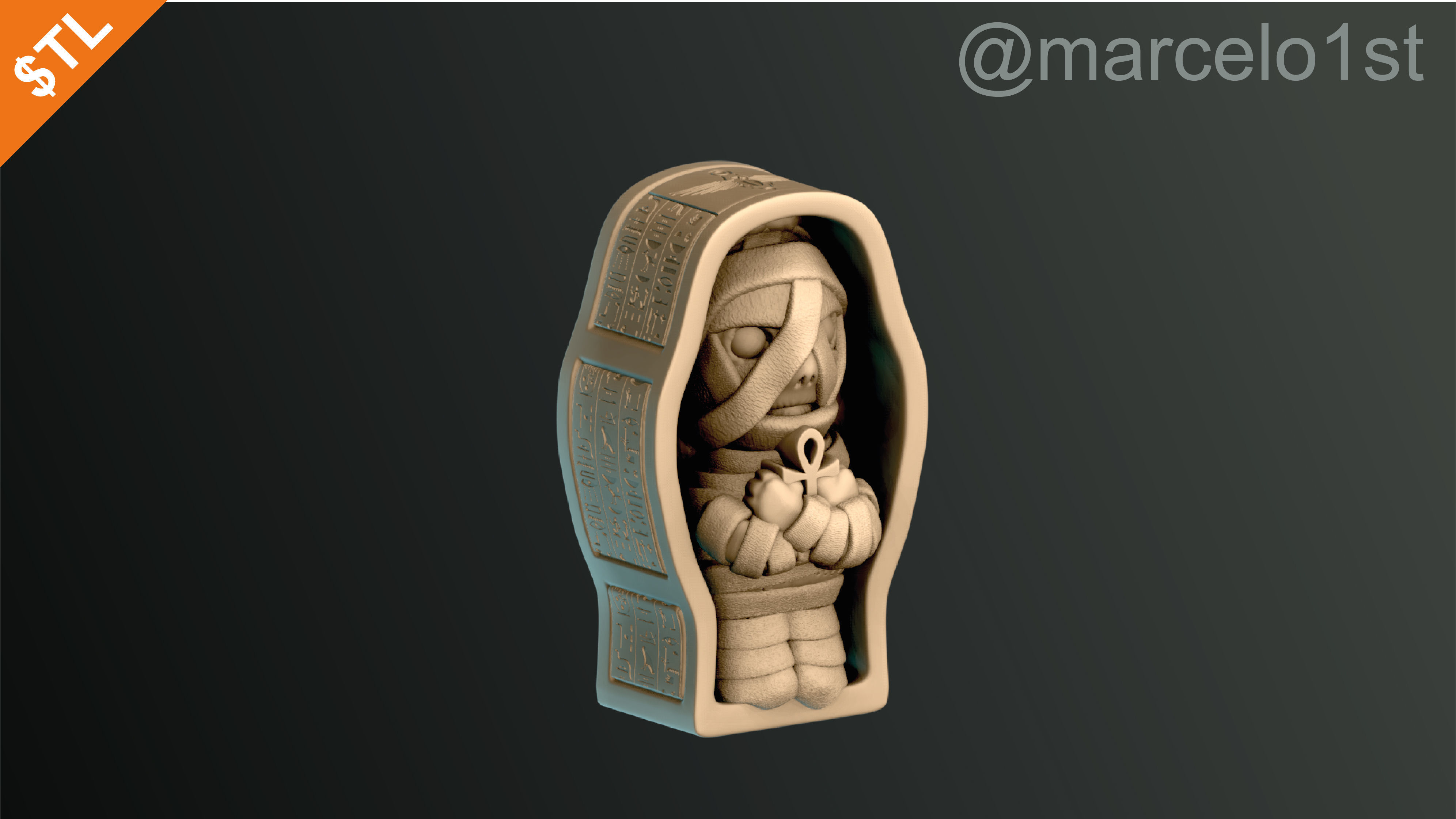 Classic Monsters - Halloween Decoration 3D print model_44