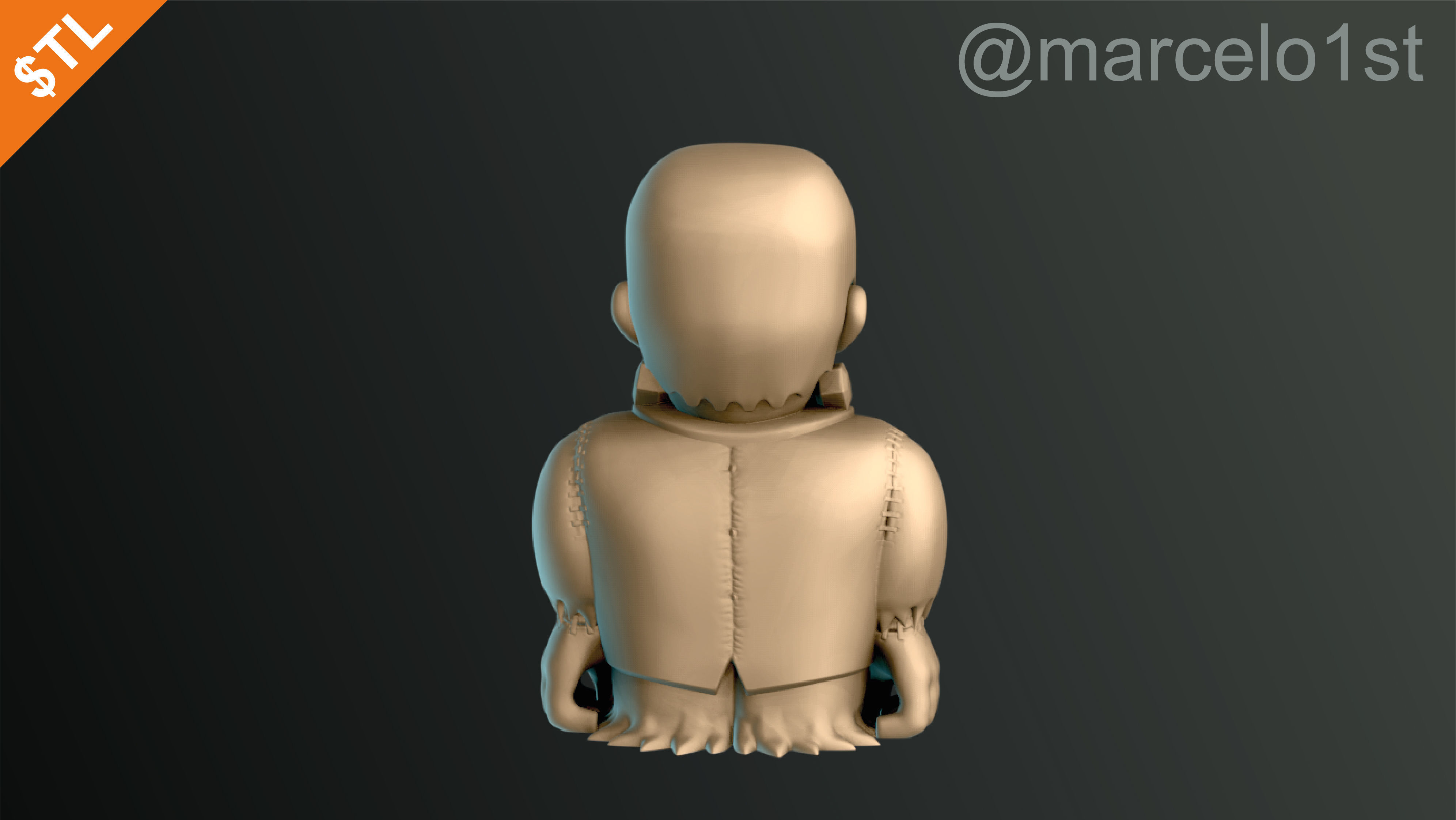Classic Monsters - Halloween Decoration 3D print model_15