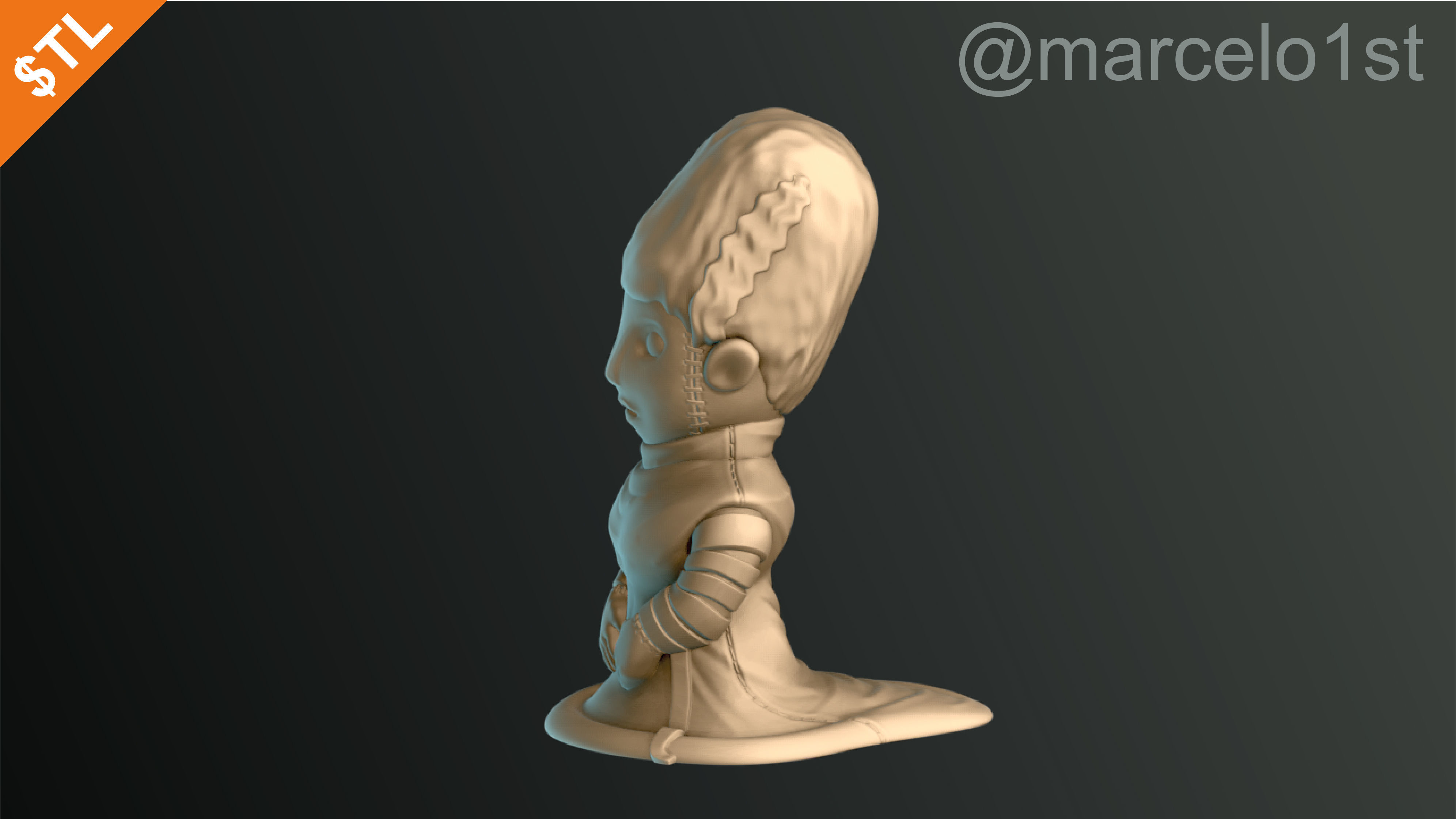 Classic Monsters - Halloween Decoration 3D print model_28