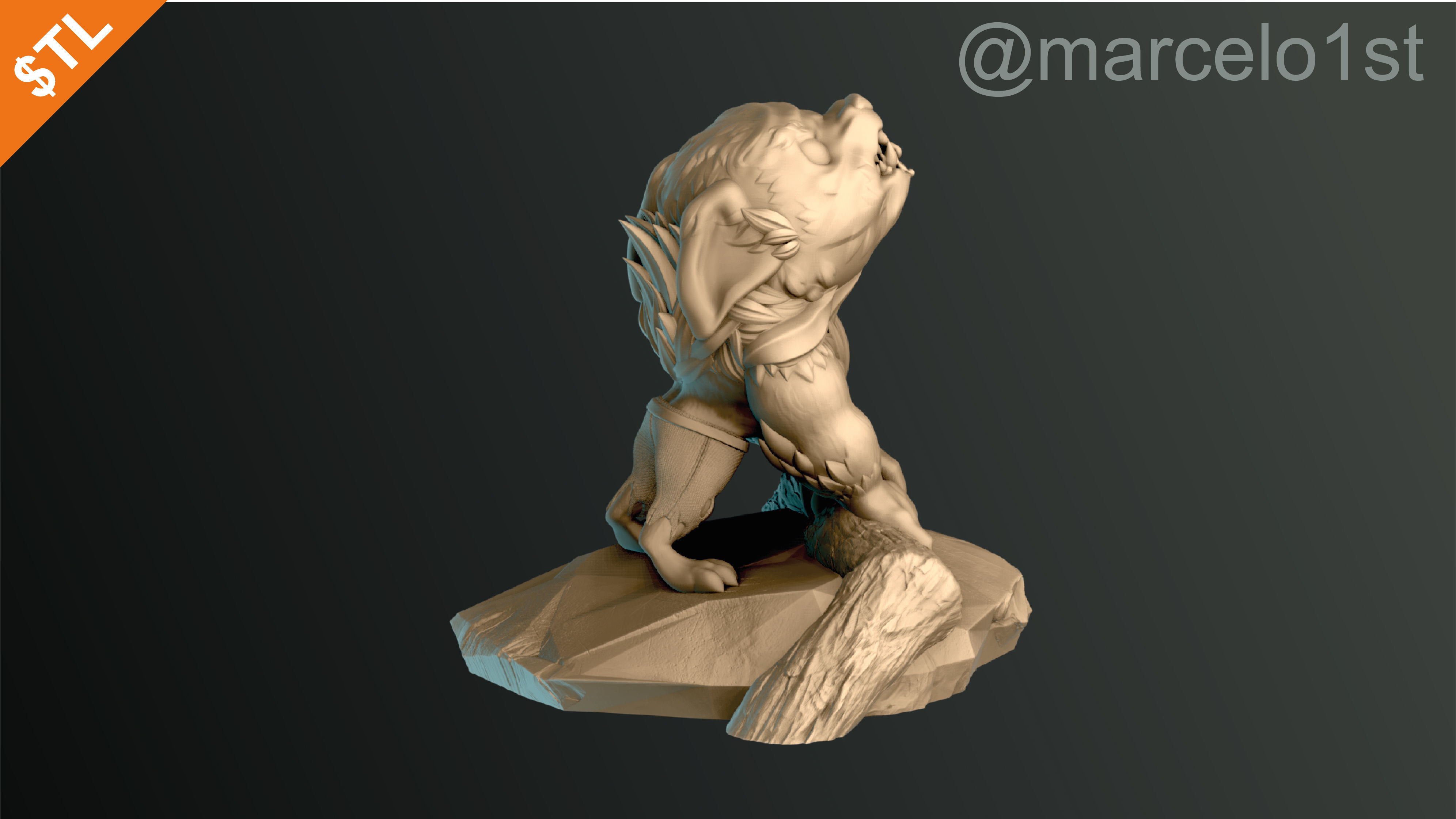 Classic Monsters - Halloween Decoration 3D print model_34