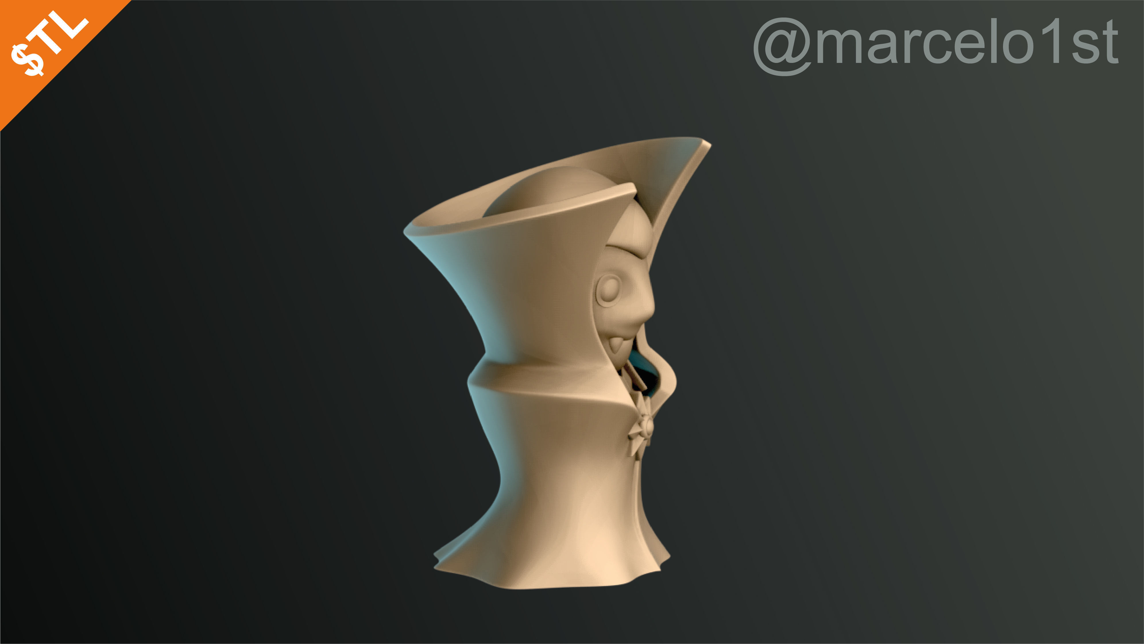 Classic Monsters - Halloween Decoration 3D print model_2