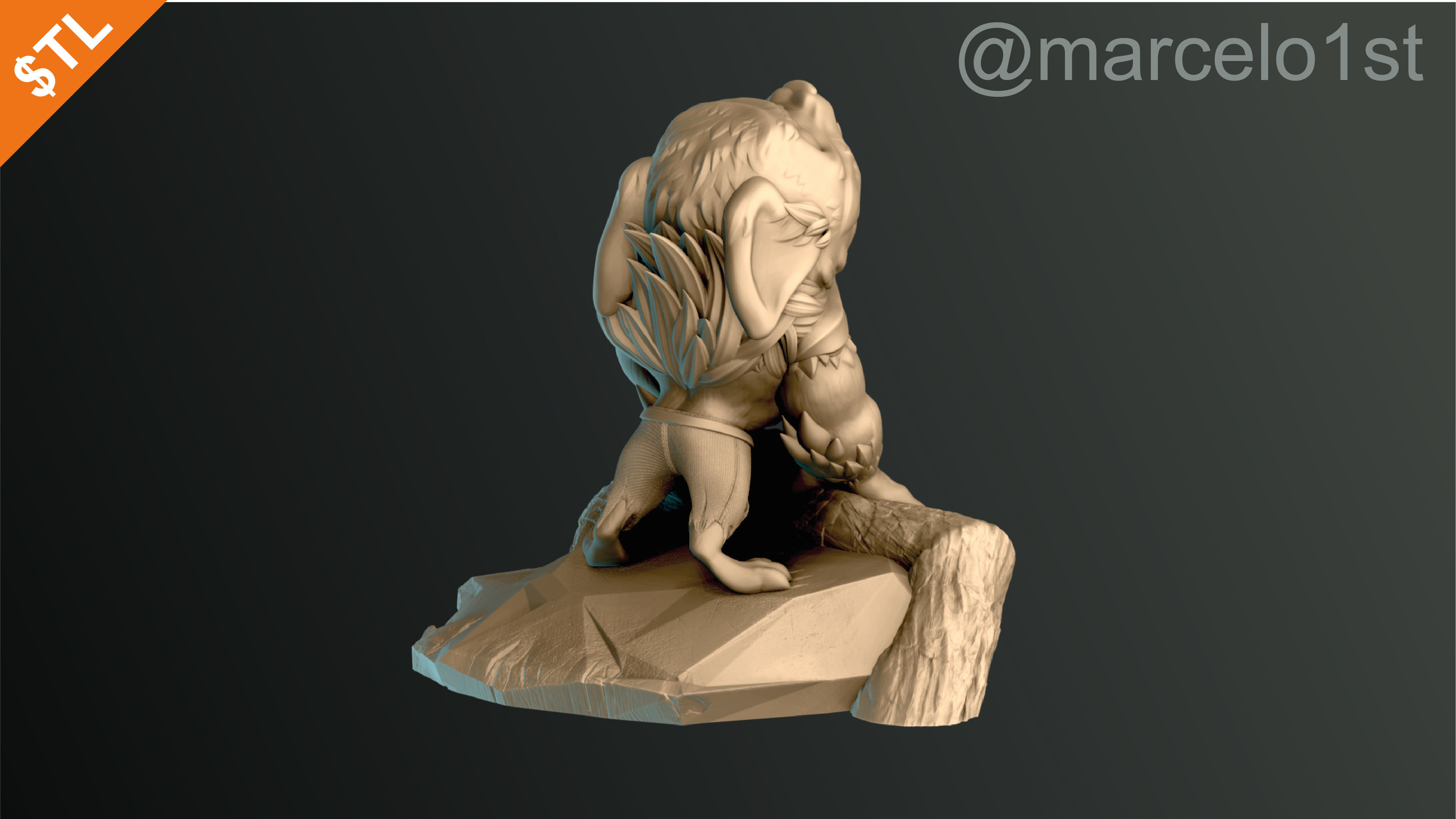 Classic Monsters - Halloween Decoration 3D print model_35