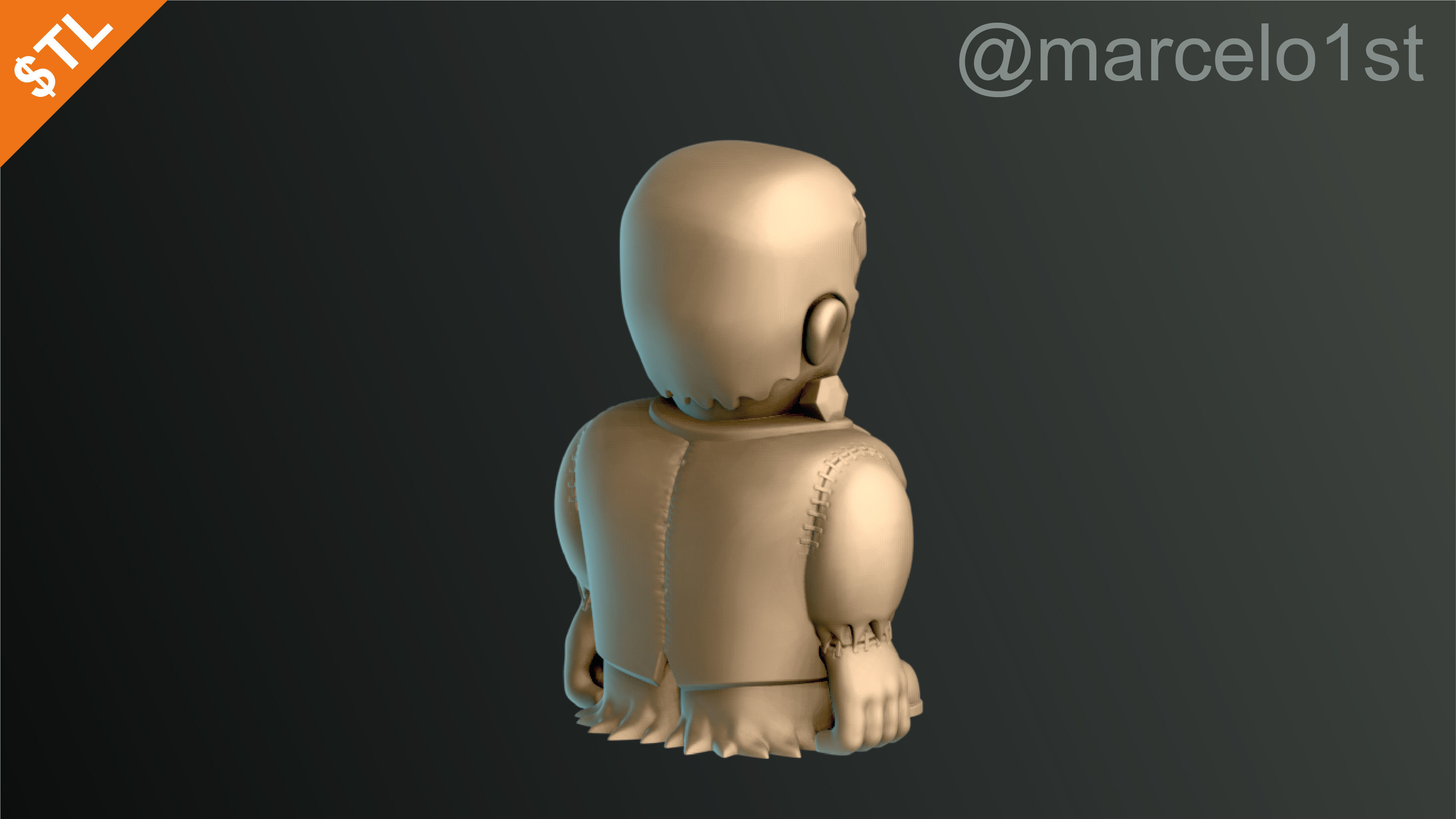 Classic Monsters - Halloween Decoration 3D print model_14