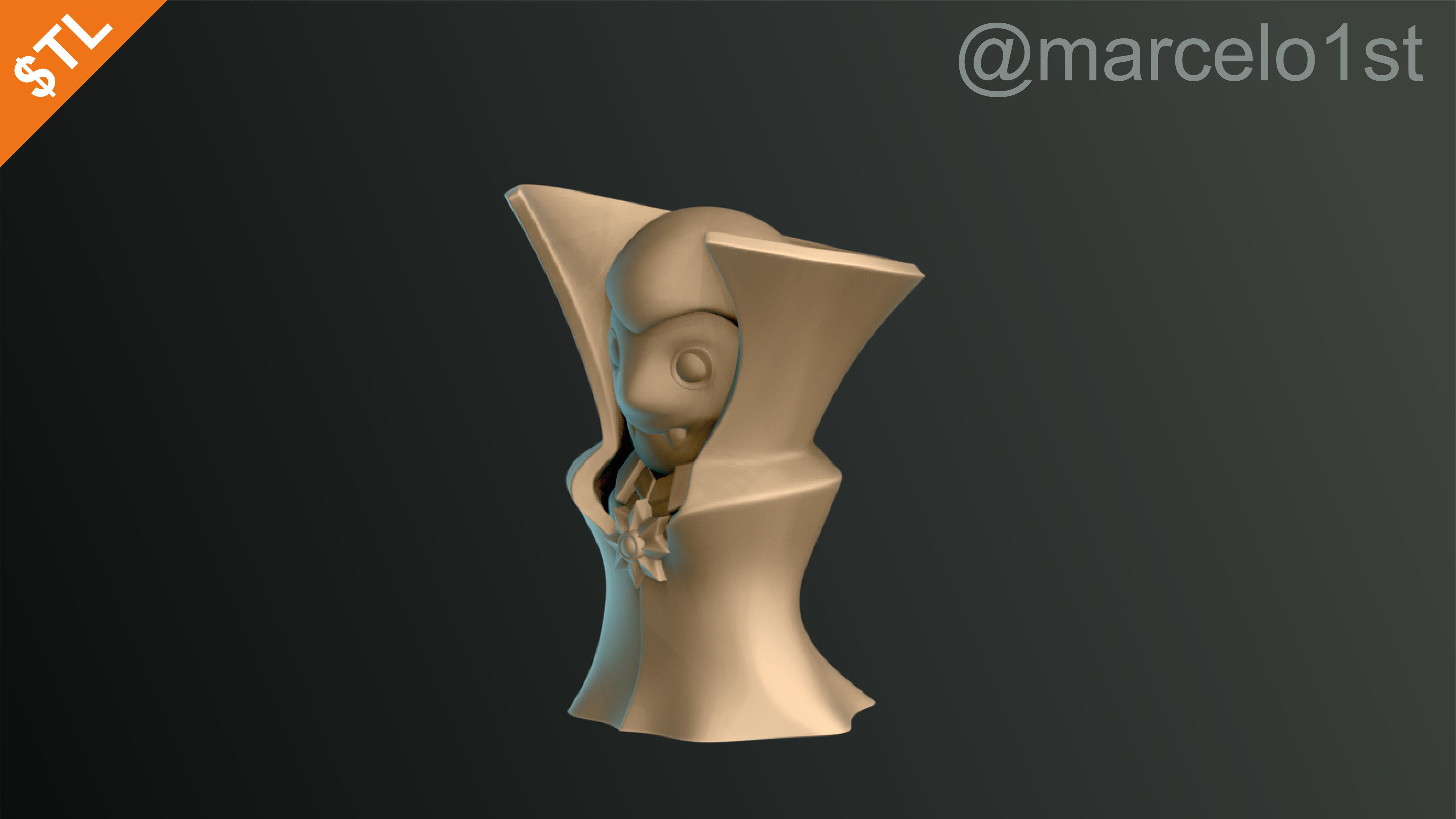 Classic Monsters - Halloween Decoration 3D print model_9