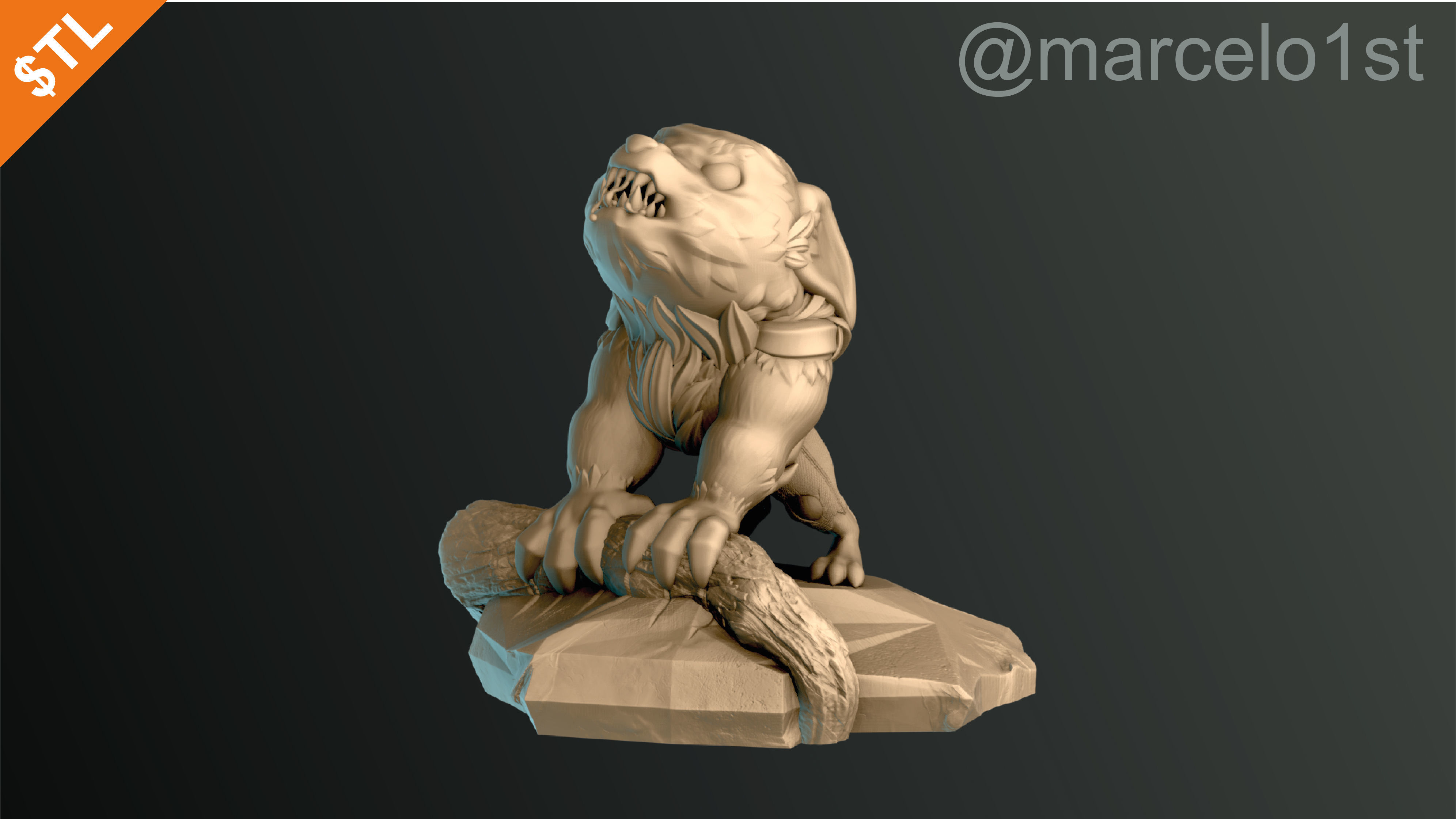 Classic Monsters - Halloween Decoration 3D print model_40