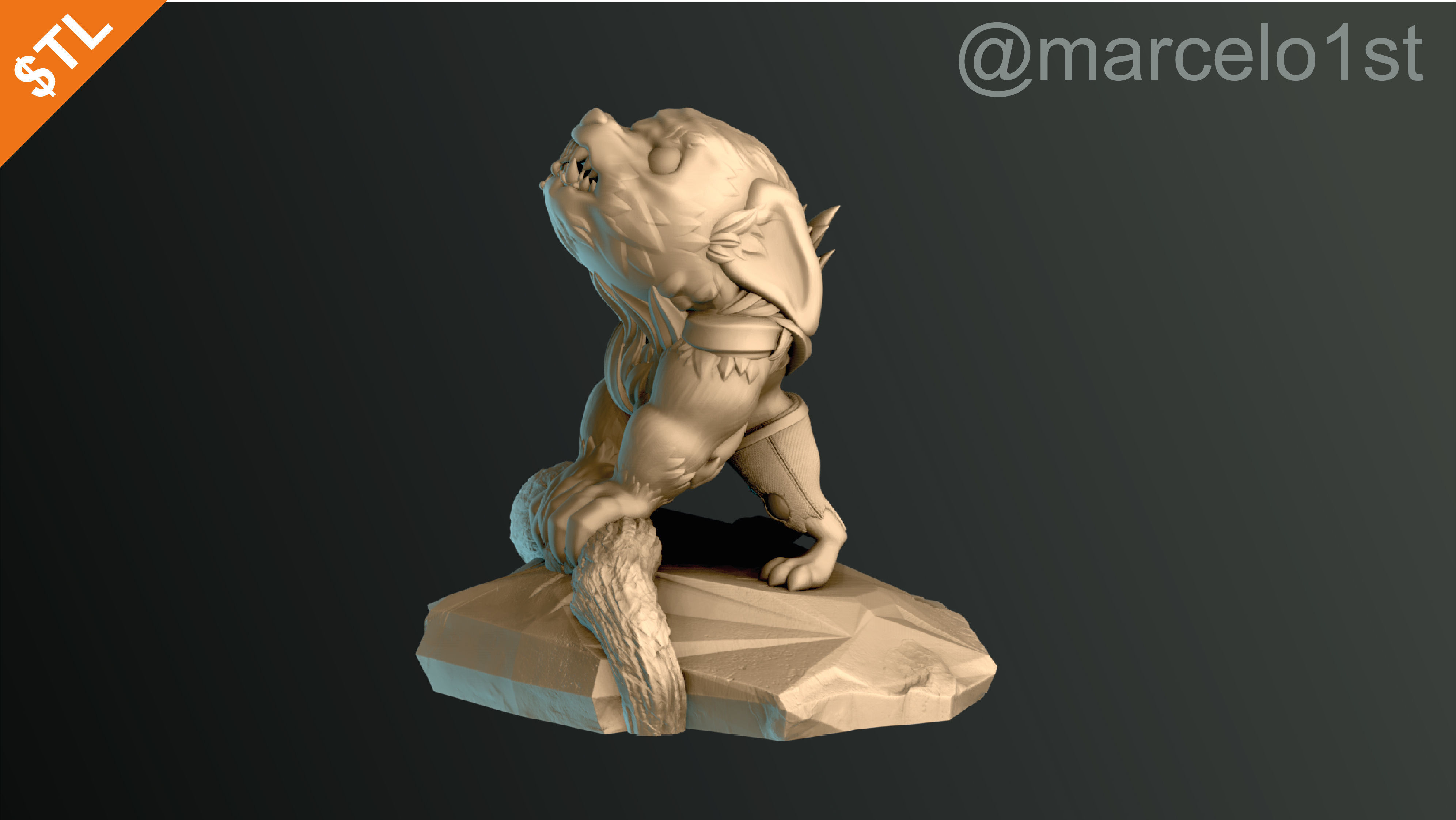 Classic Monsters - Halloween Decoration 3D print model_39