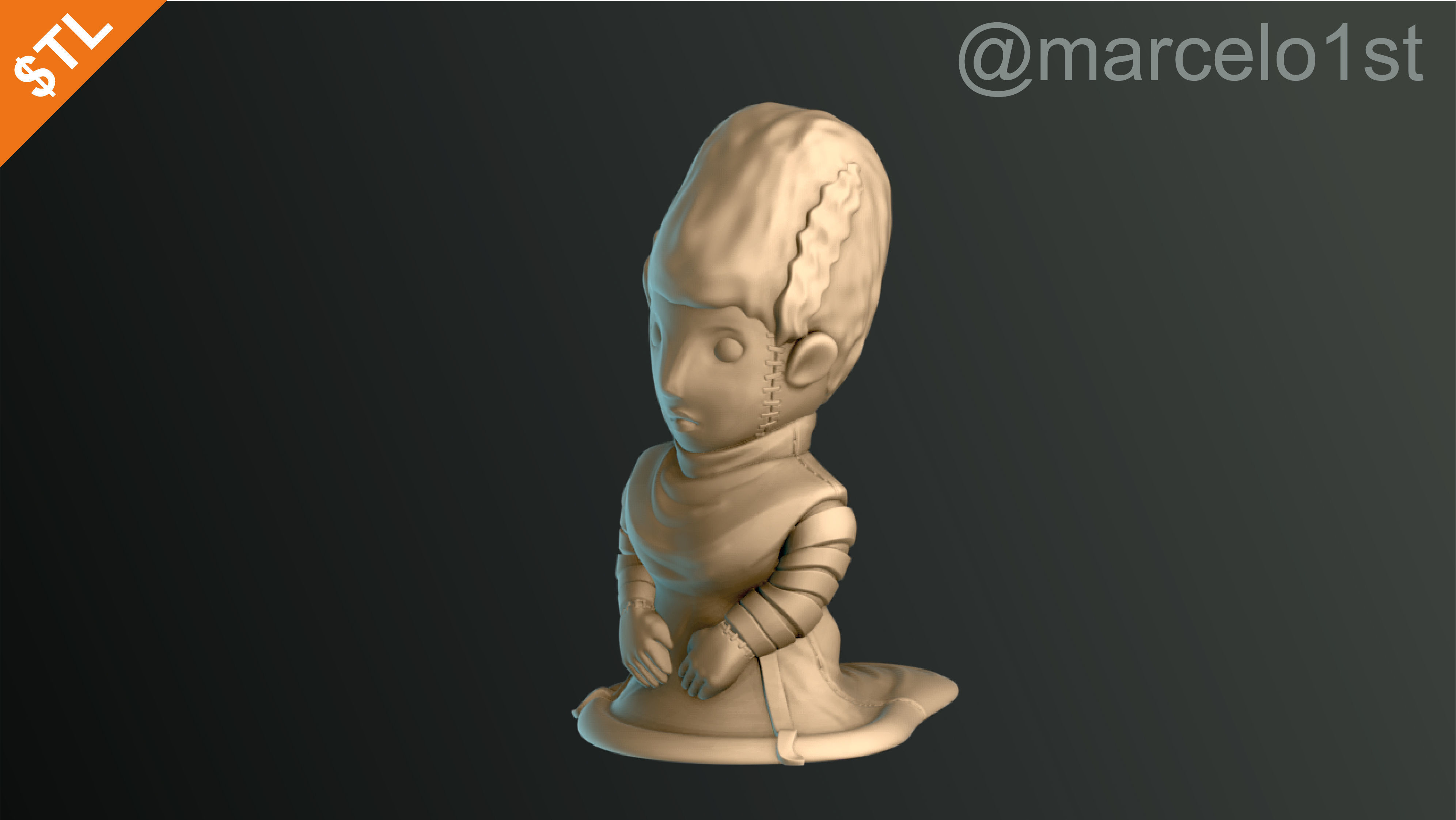 Classic Monsters - Halloween Decoration 3D print model_29