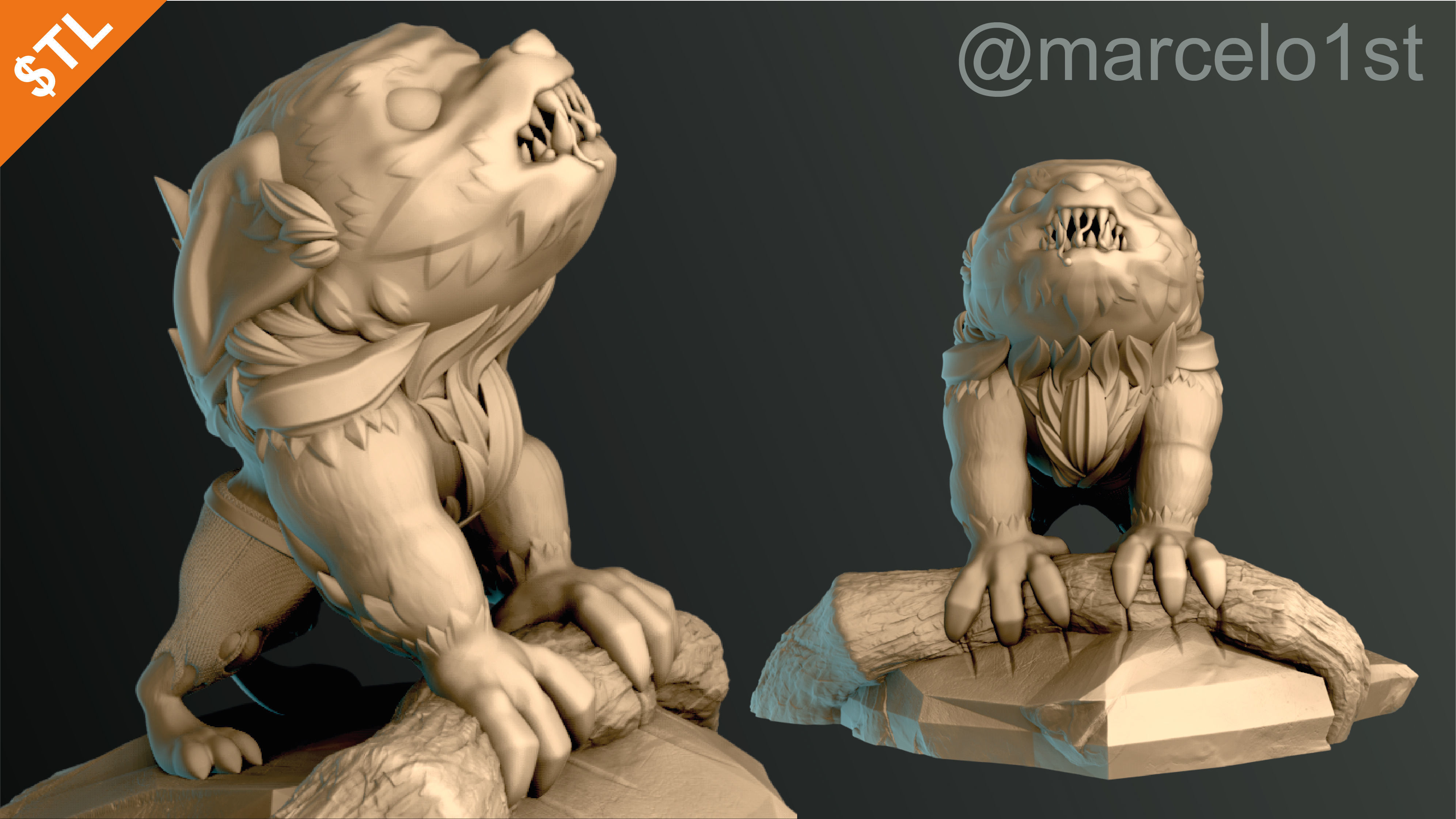Classic Monsters - Halloween Decoration 3D print model_31