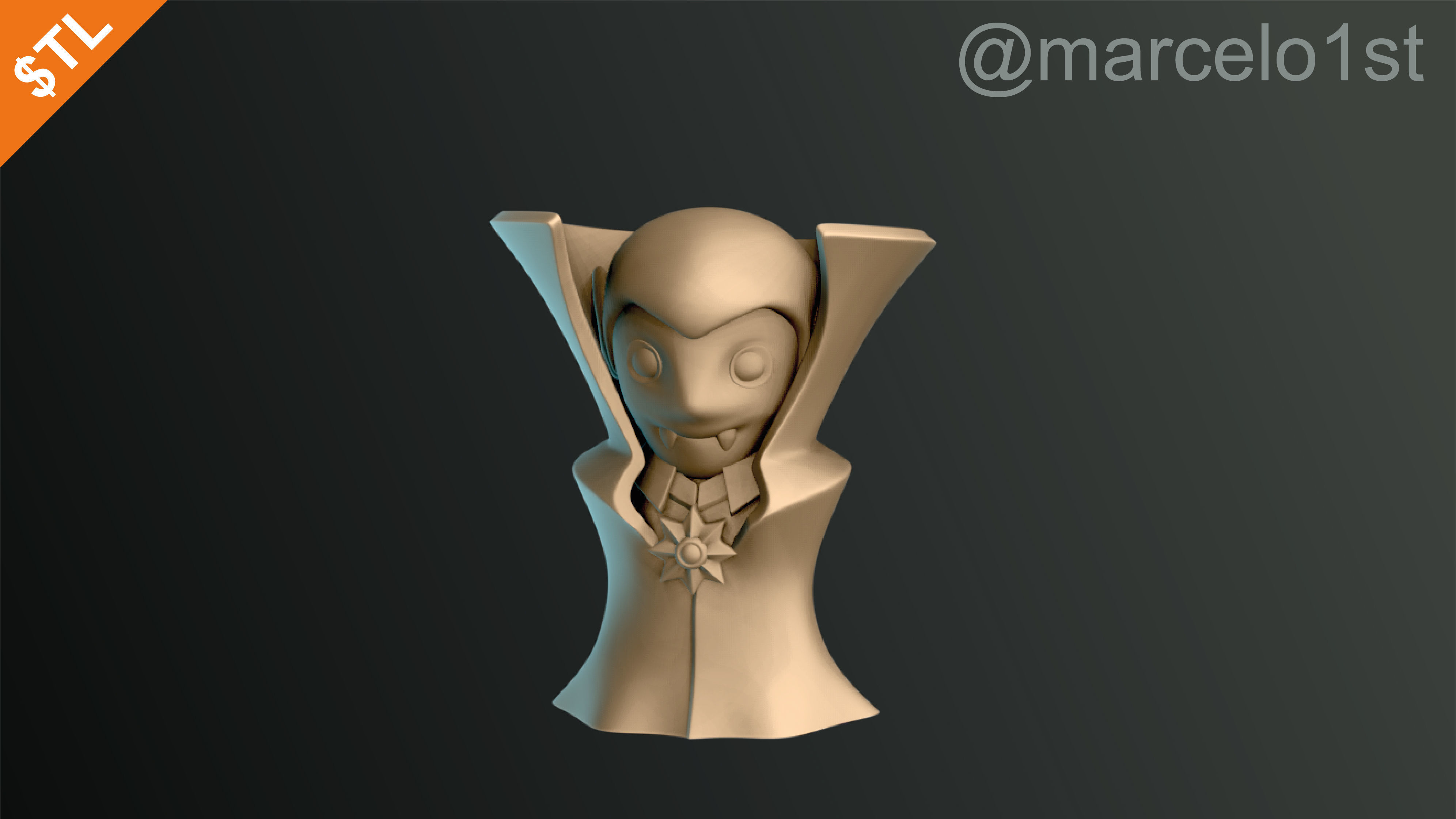 Classic Monsters - Halloween Decoration 3D print model_10