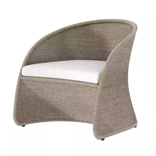 Restoration Hardware PALMERIA SLOPE-ARM CHAIR 3D model