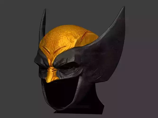 Wolverine Marvel Cosplay Helmet - Halloween Costume 3D print model