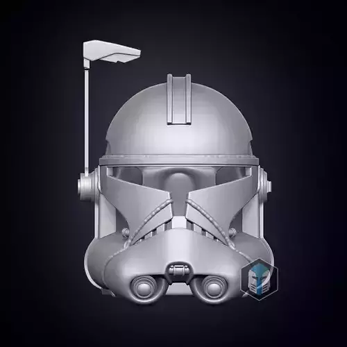 Realistic Captain Rex Helmet 3D print model