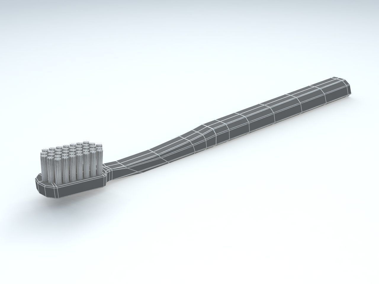 Curaprox super soft toothbrush 3D model_5