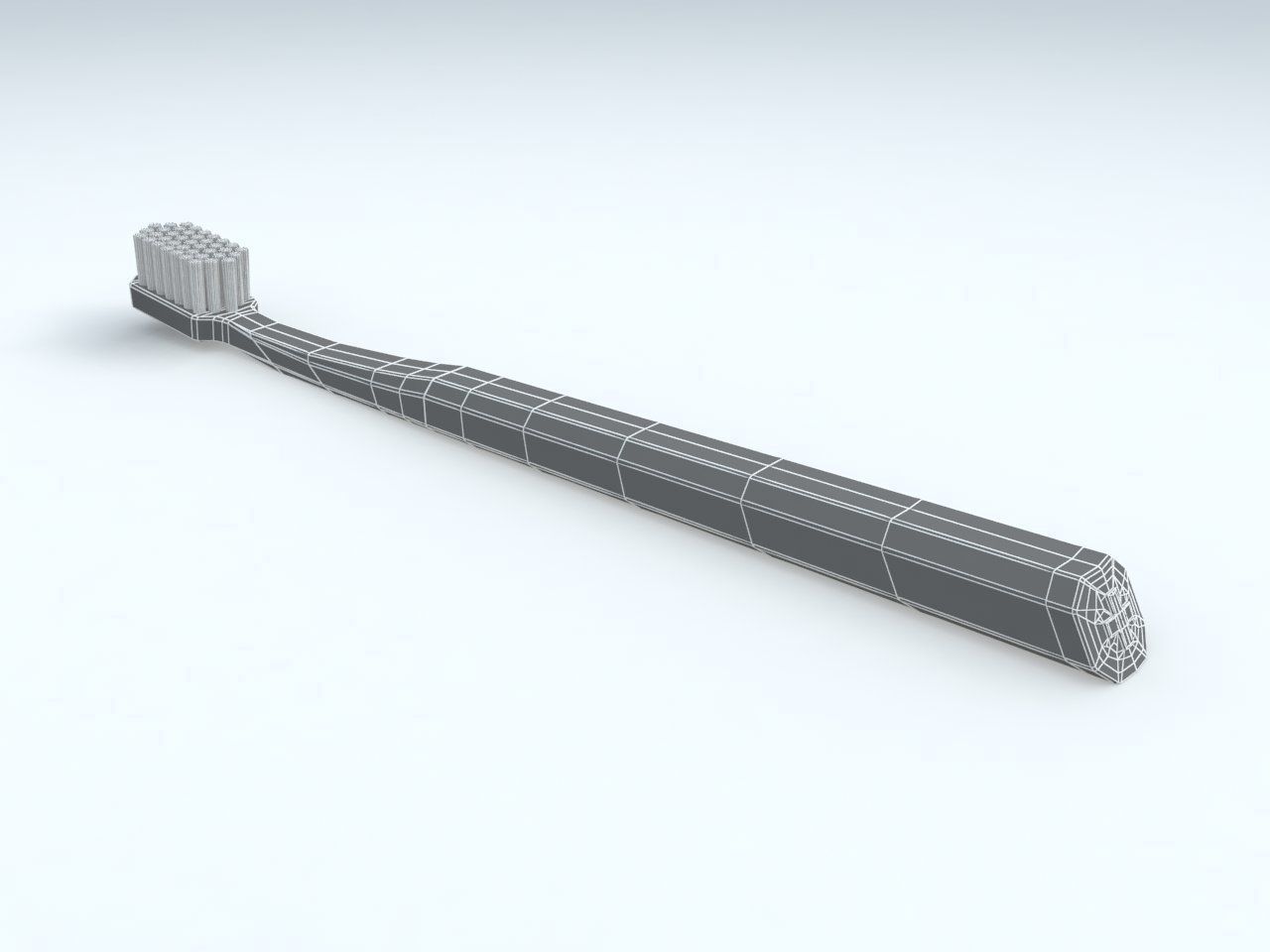 Curaprox super soft toothbrush 3D model_6