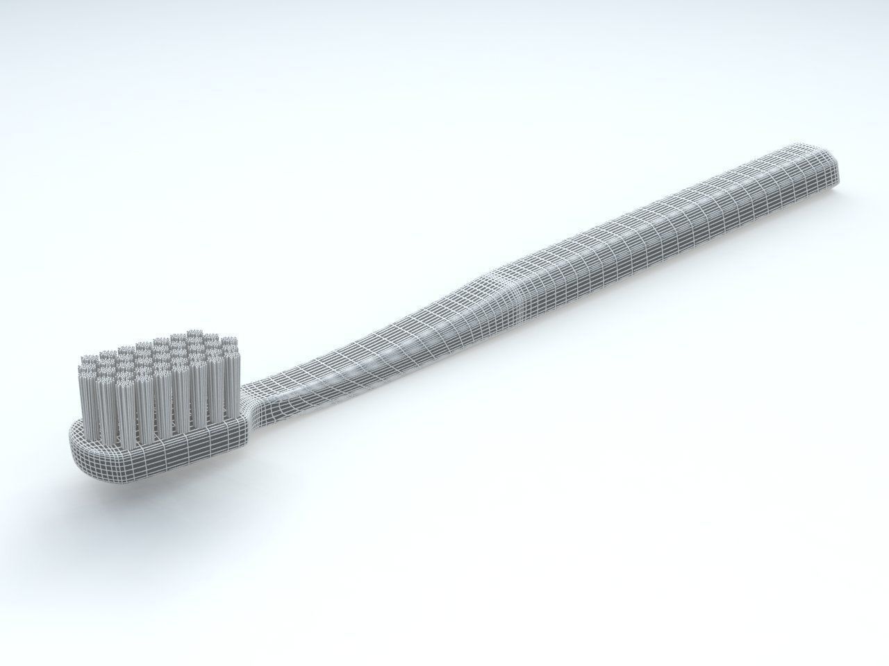 Curaprox super soft toothbrush 3D model_8
