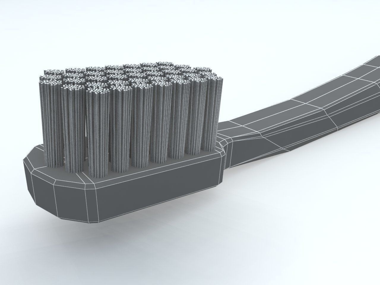 Curaprox super soft toothbrush 3D model_4