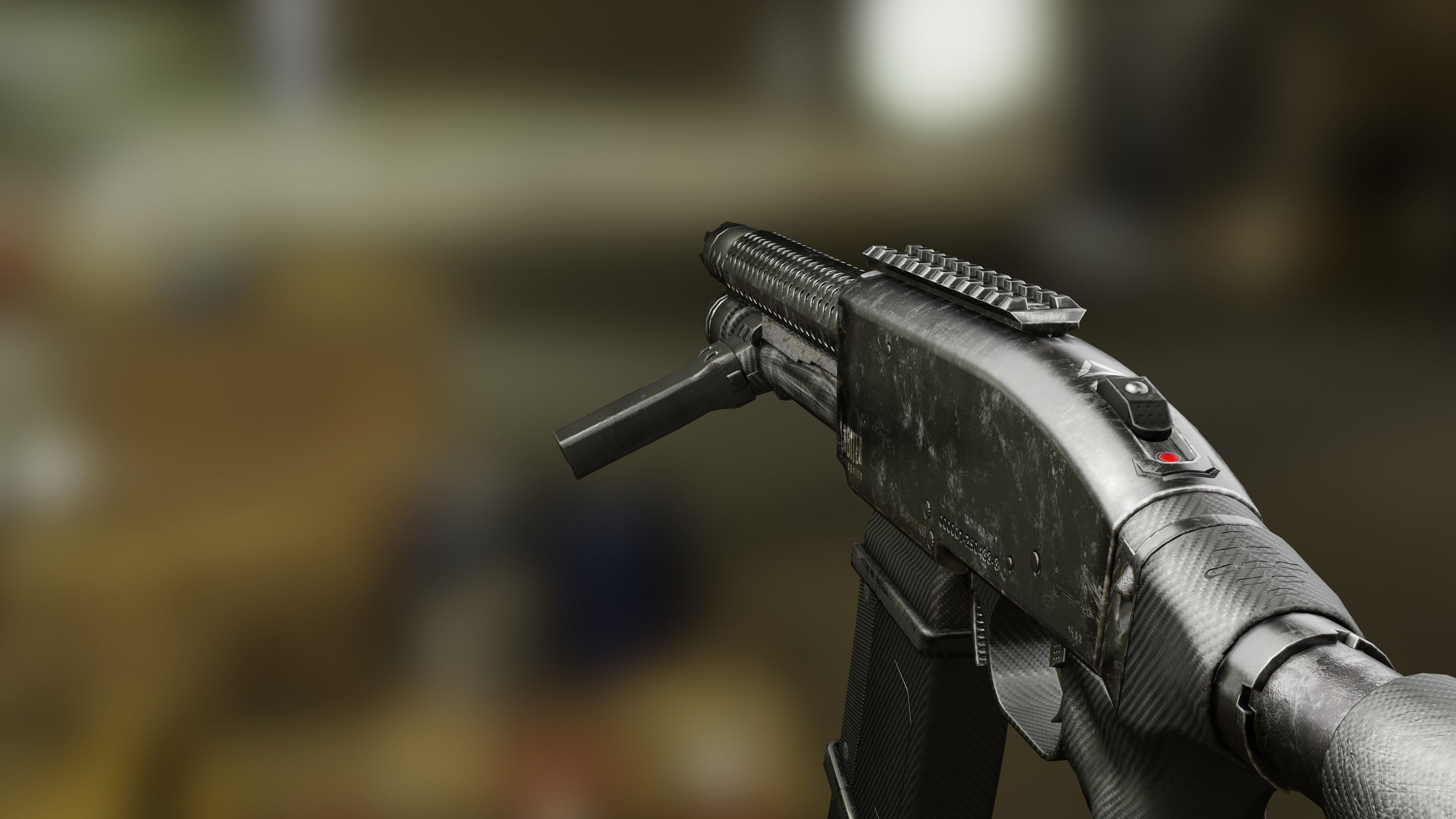 Arbiter Defender  Pump Shotgun Low-poly 3D model_4