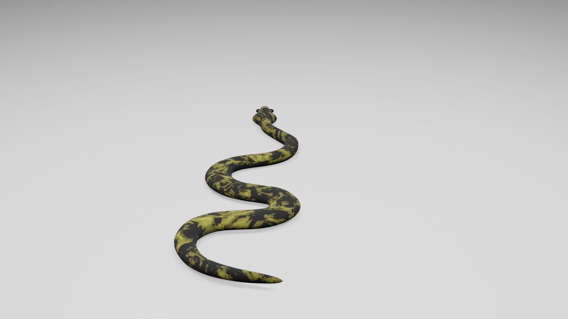 Snake Free low-poly 3D model_1