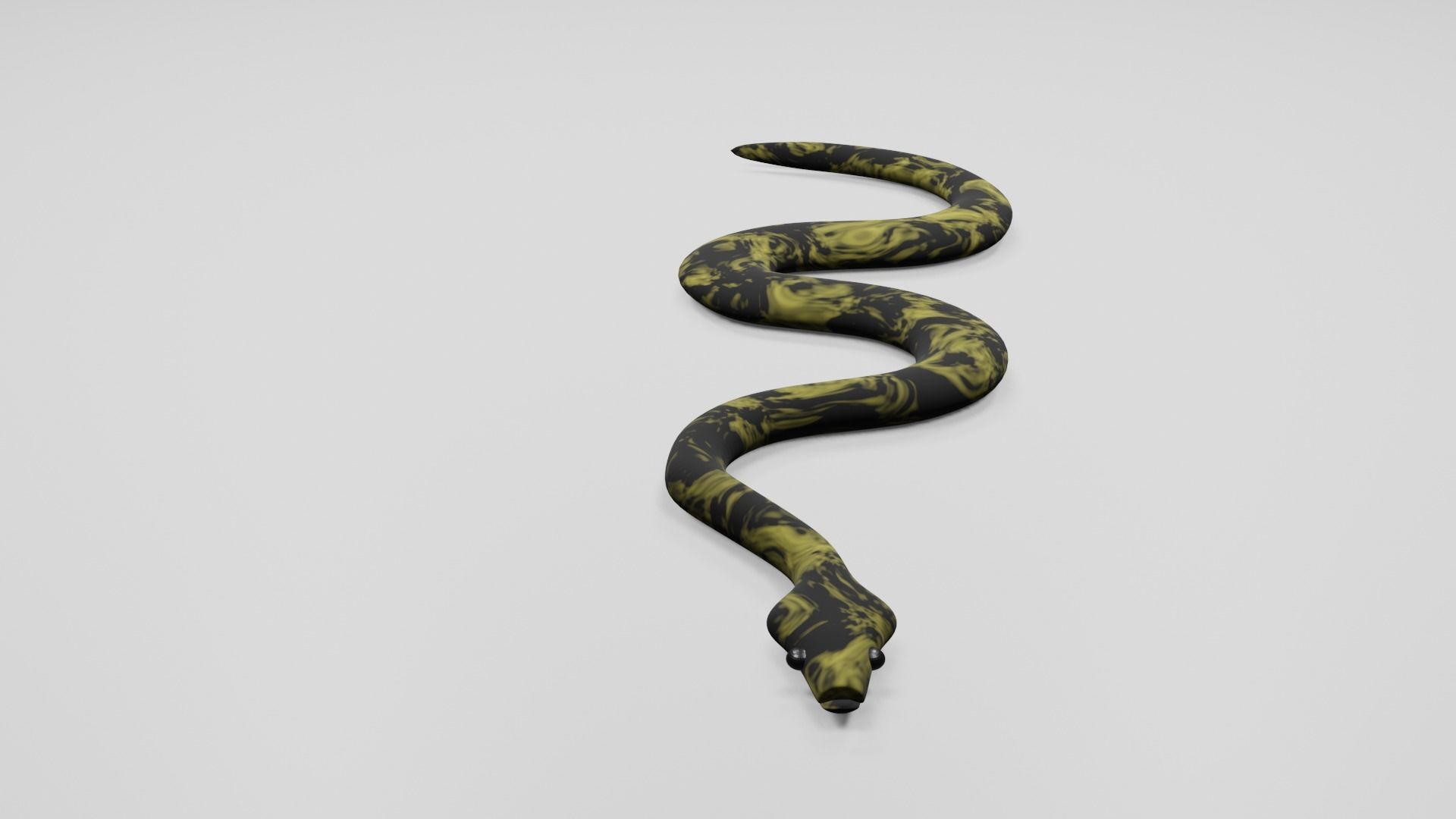 Snake Free low-poly 3D model_4