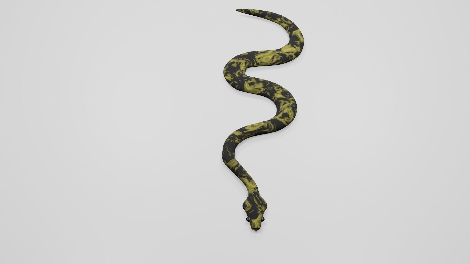 Snake Free low-poly 3D model_3