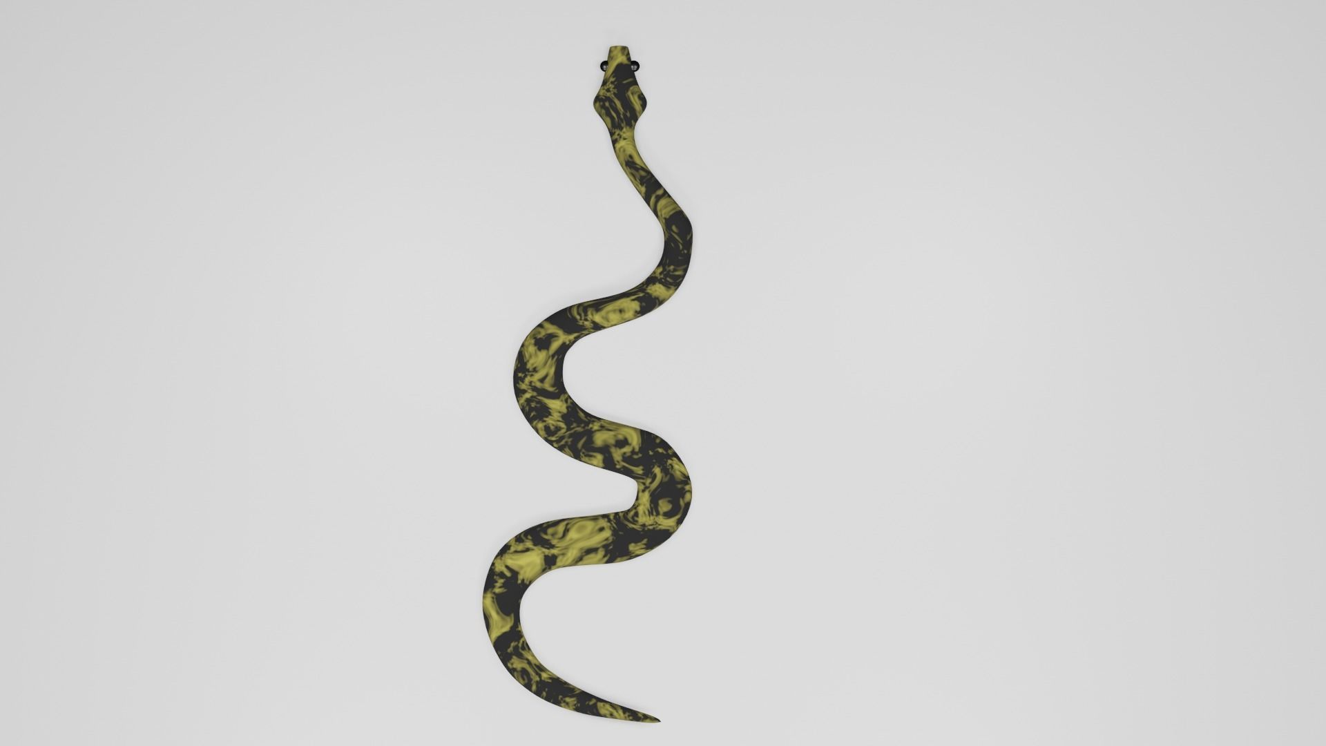Snake Free low-poly 3D model_2