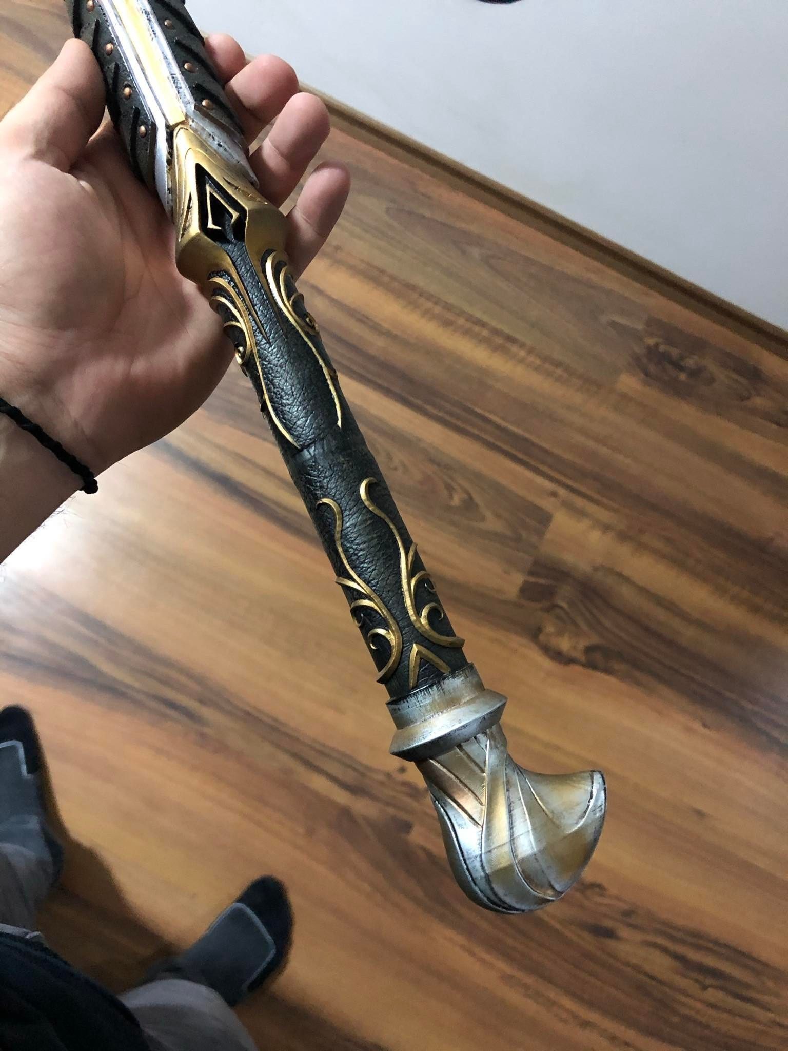 Broken Spear of Leonidas level 6 3D print model_25