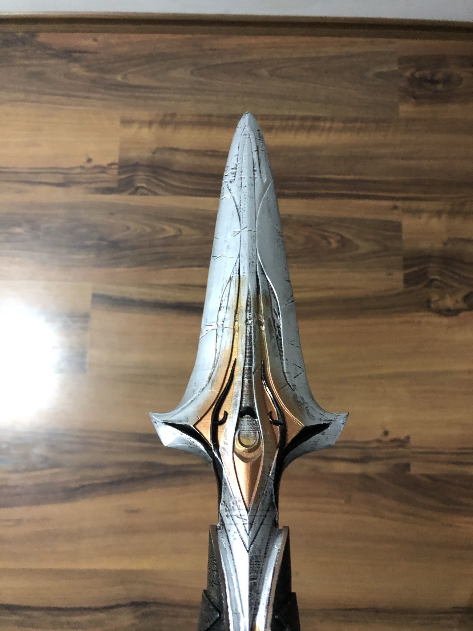 Broken Spear of Leonidas level 6 3D print model_11