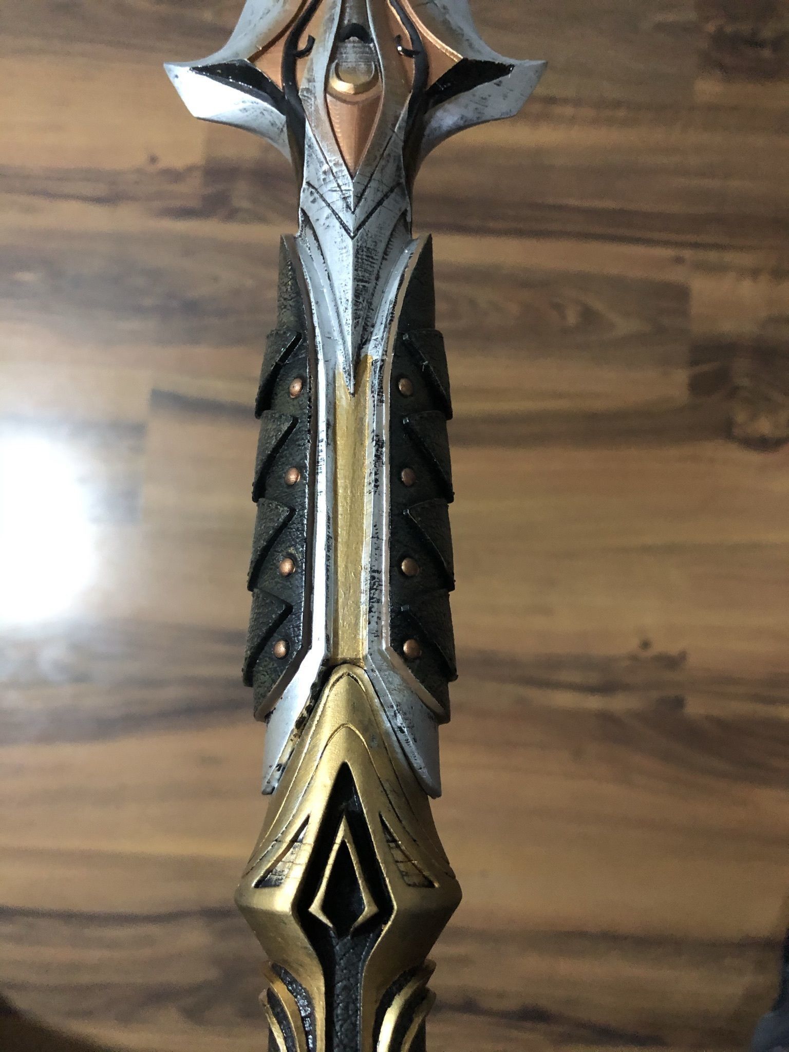 Broken Spear of Leonidas level 6 3D print model_10