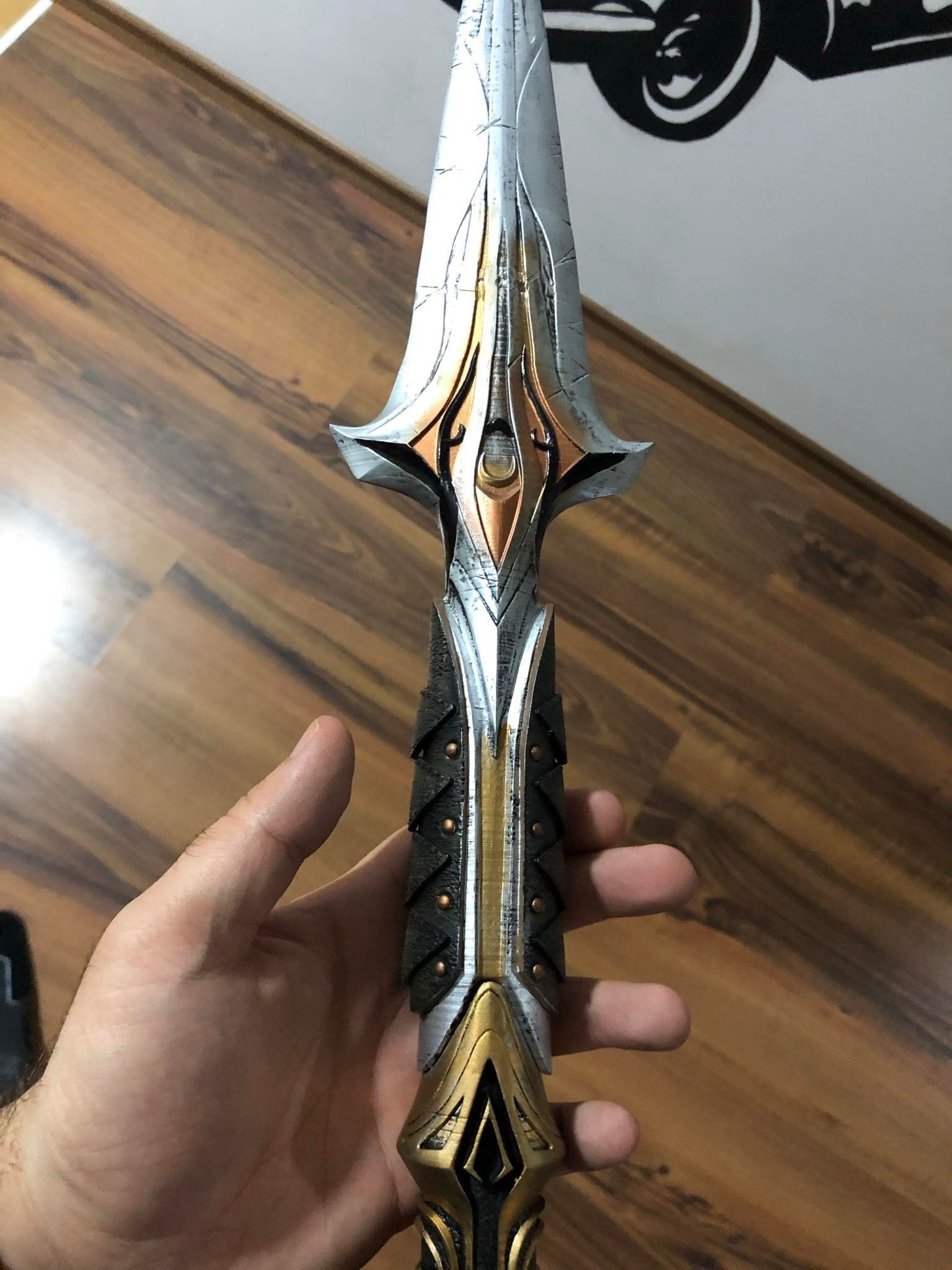Broken Spear of Leonidas level 6 3D print model_20