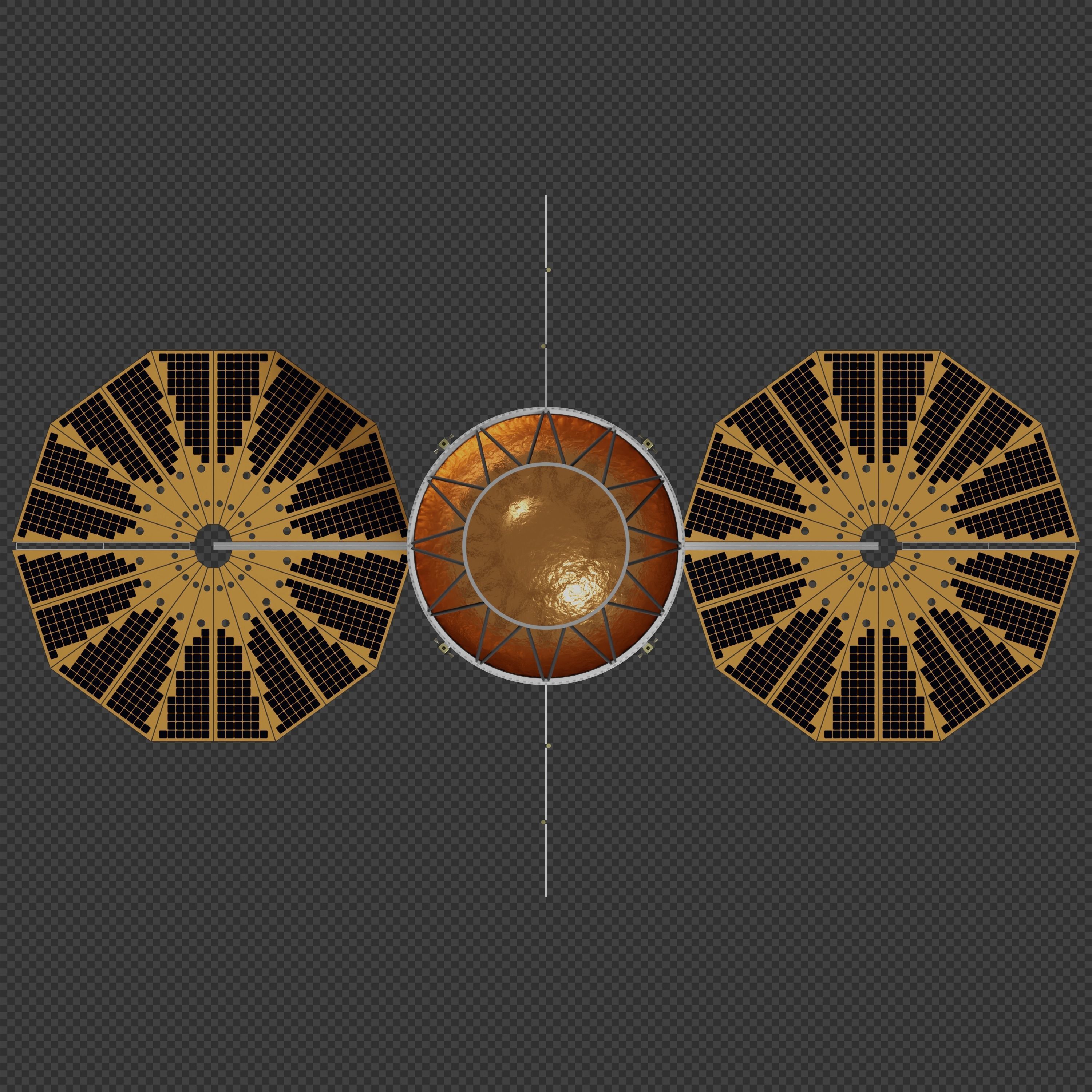 NASA Cryogenic Propulsion Stage 3D model_5