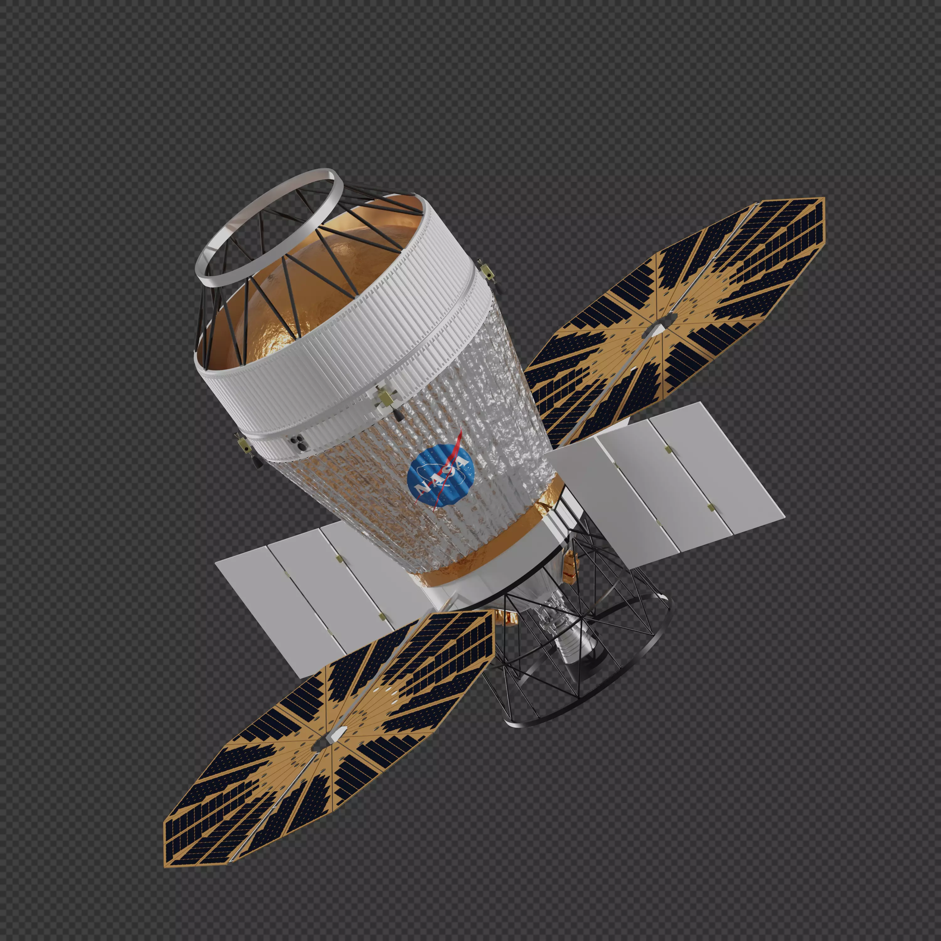 NASA Cryogenic Propulsion Stage 3D model_0