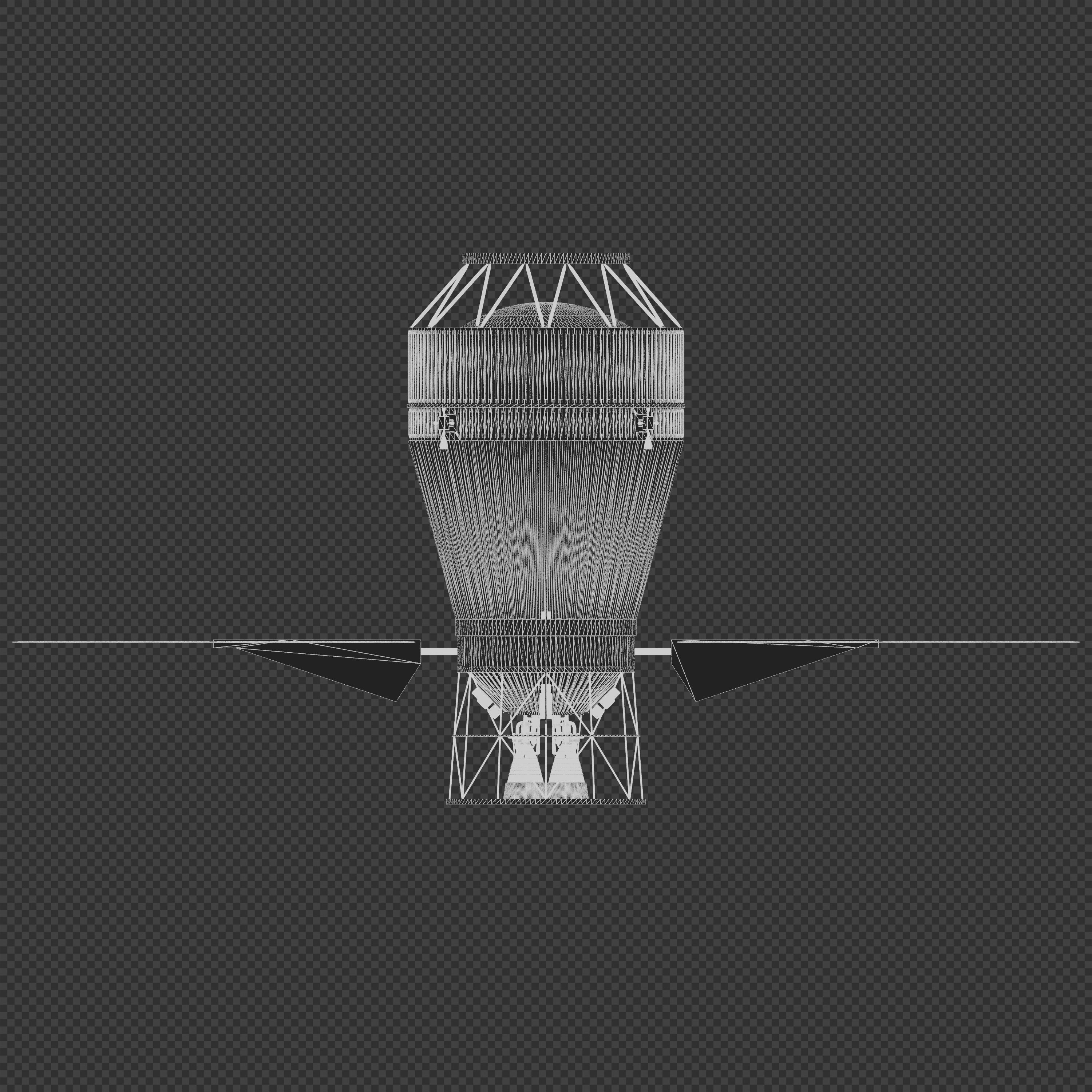 NASA Cryogenic Propulsion Stage 3D model_9