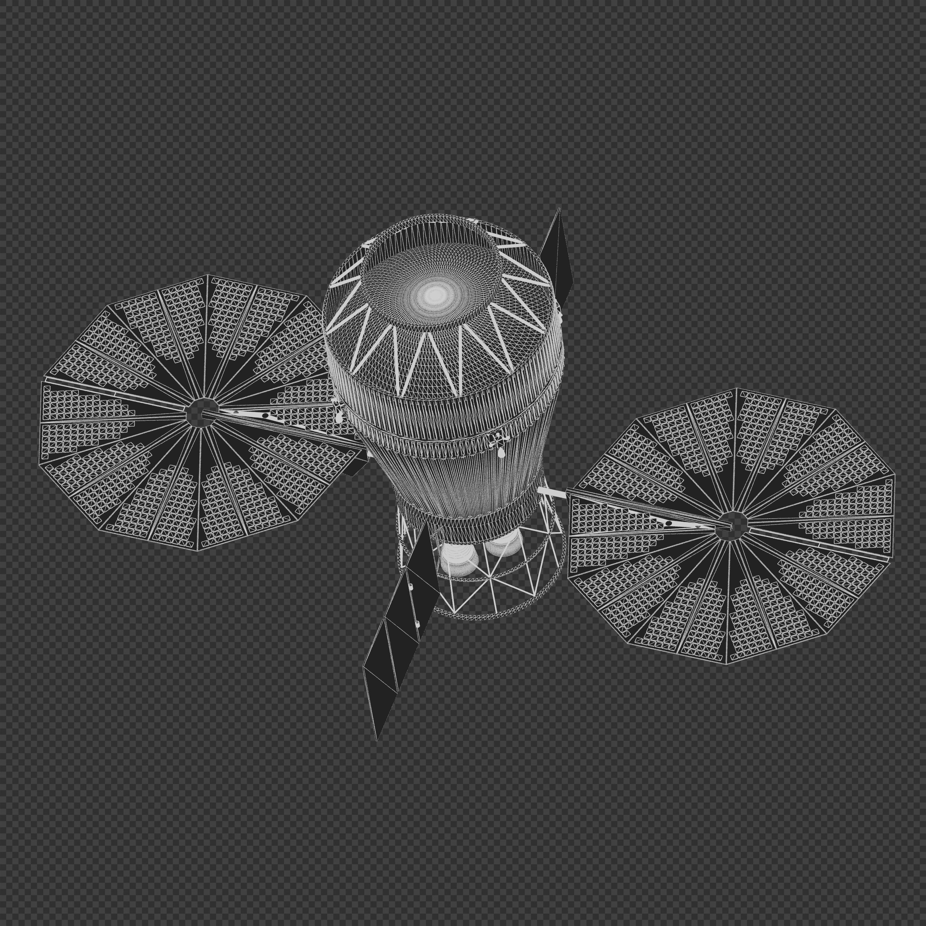 NASA Cryogenic Propulsion Stage 3D model_10