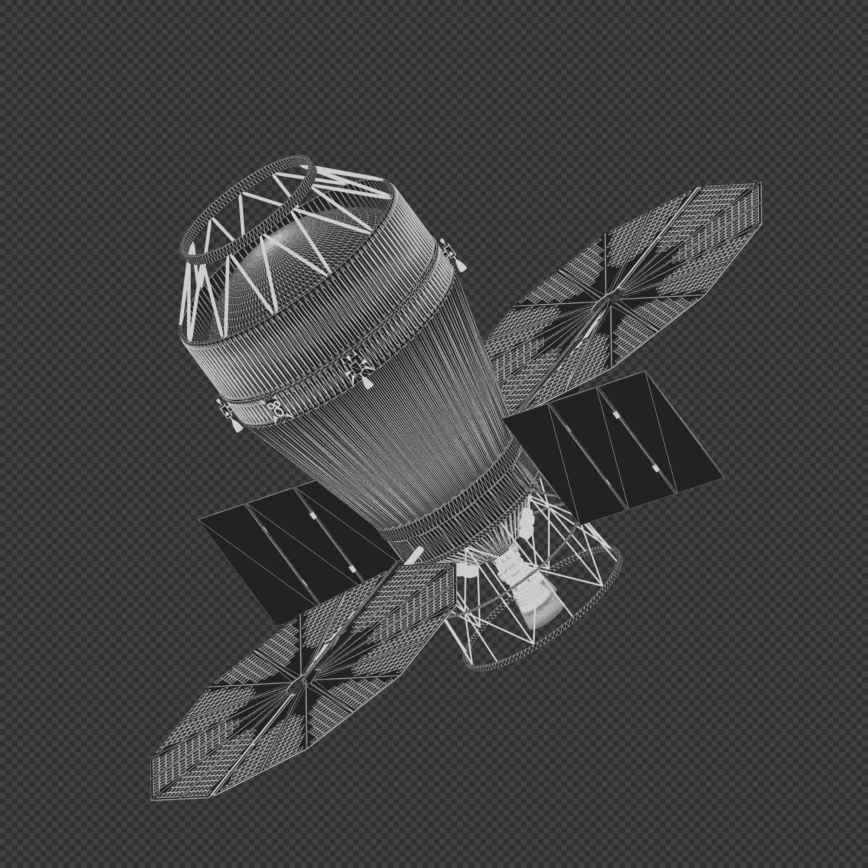 NASA Cryogenic Propulsion Stage 3D model_7