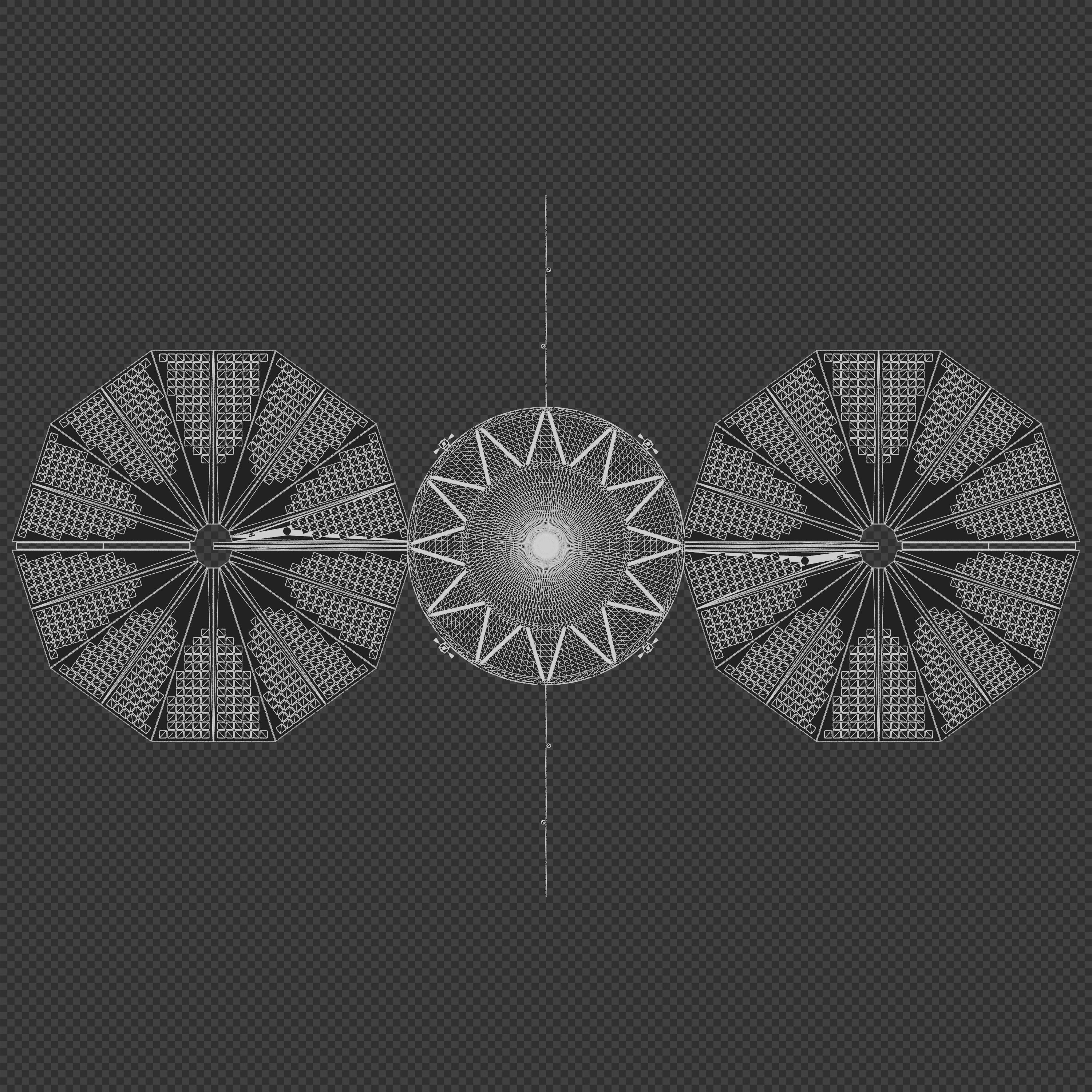 NASA Cryogenic Propulsion Stage 3D model_11