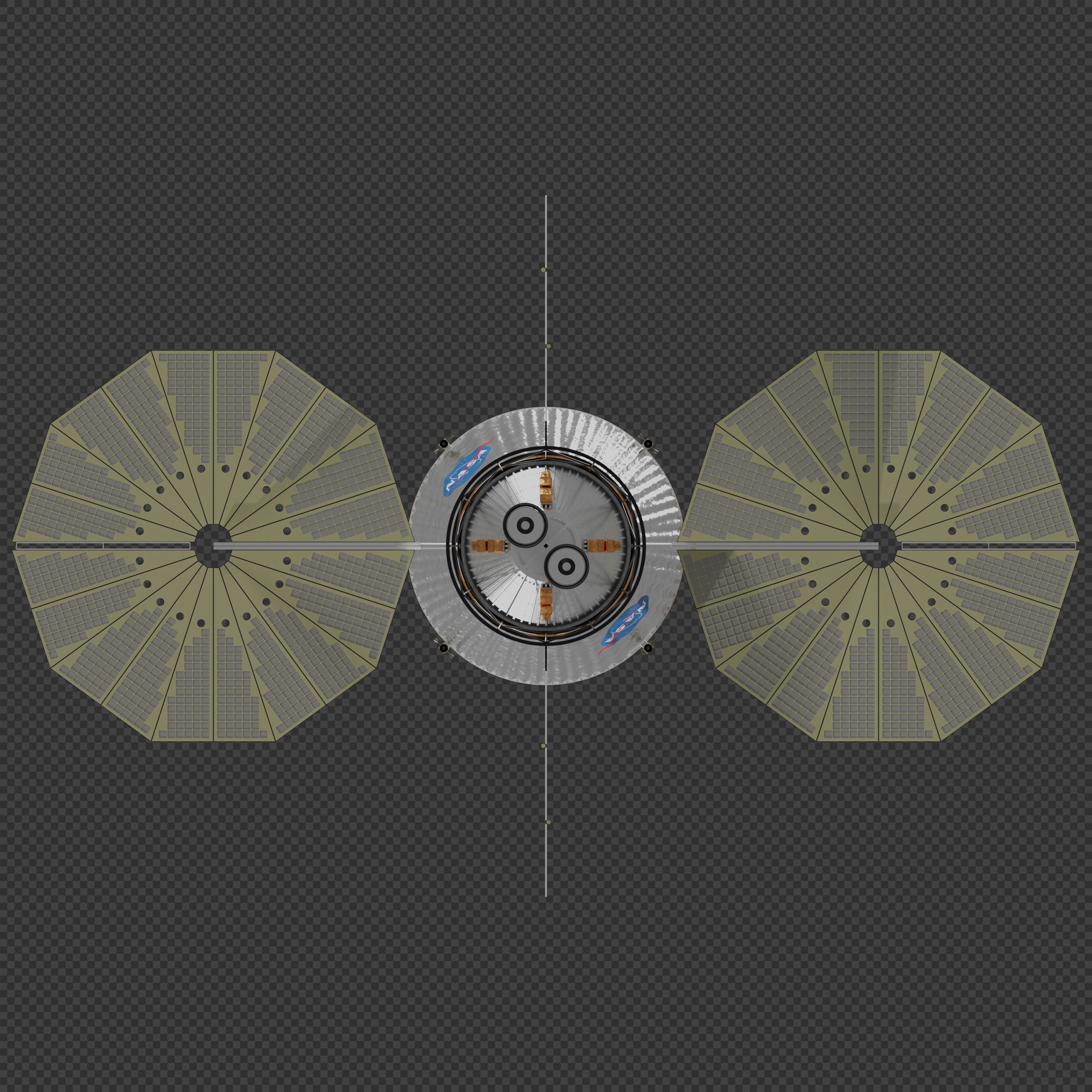 NASA Cryogenic Propulsion Stage 3D model_6