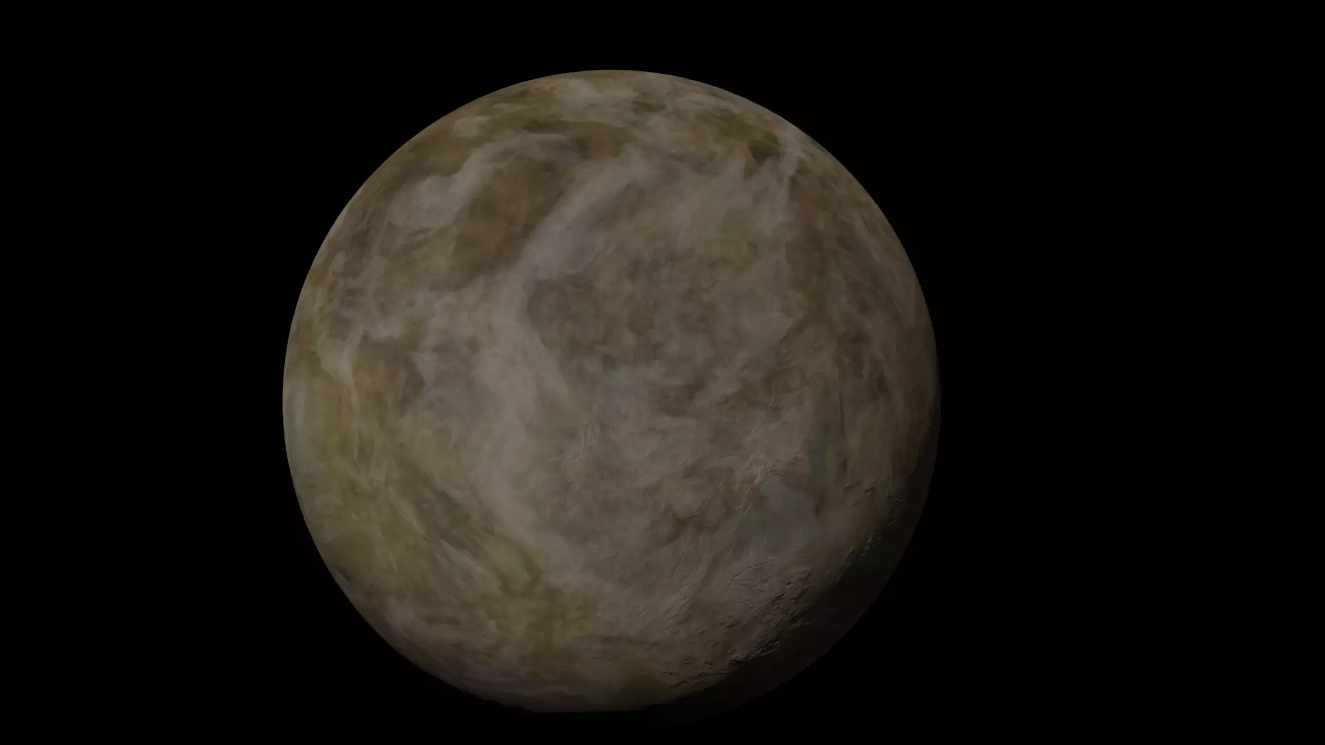 Desert Planet - Up to 8K 3D model