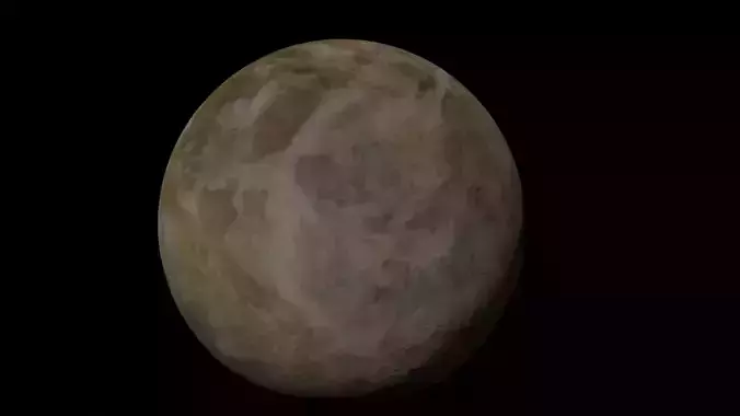 Desert Planet - Up to 8K 3D model